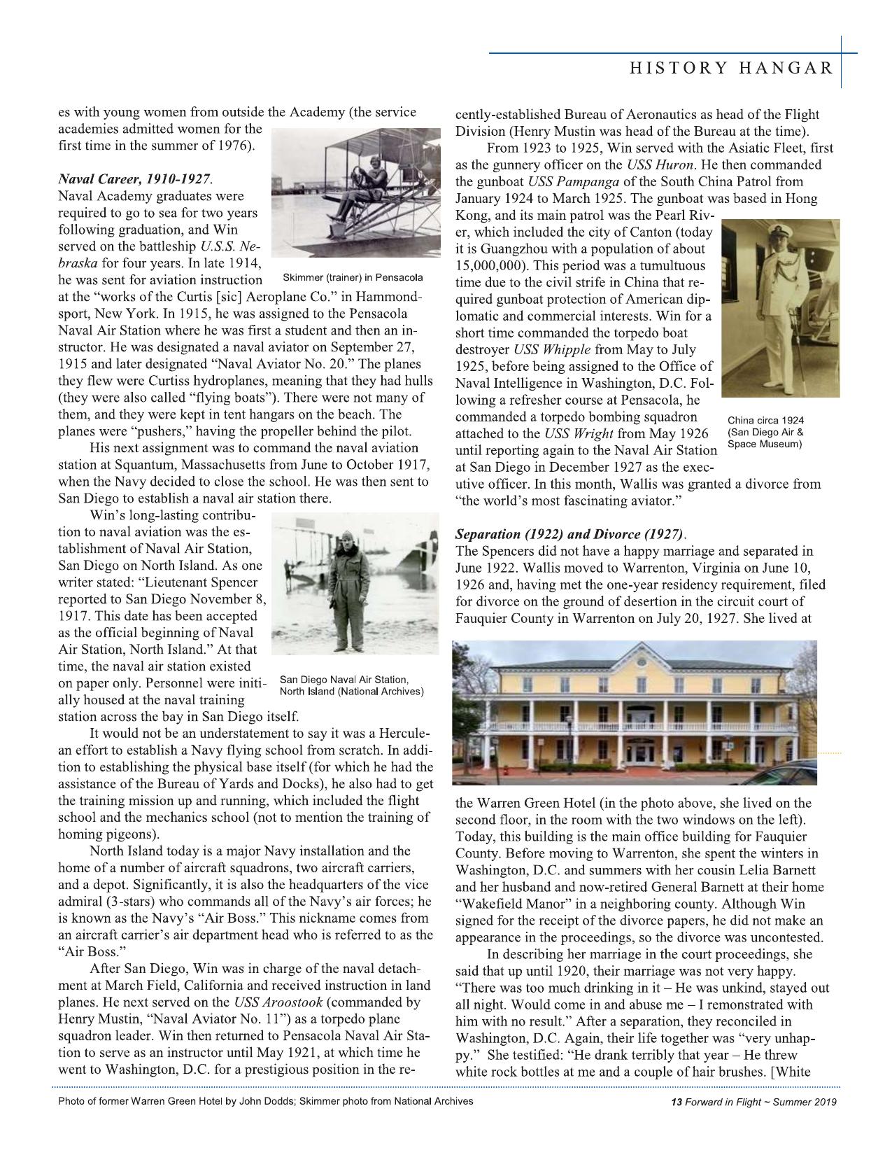 Forward in Flight - Summer 2019 -  Page15