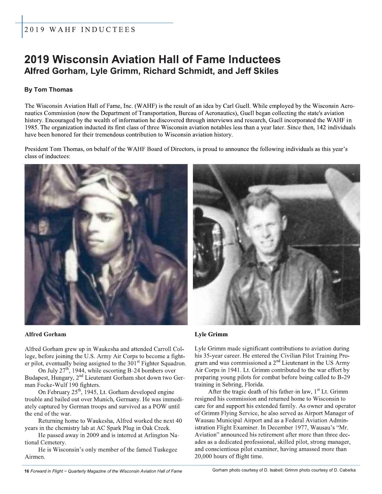 Forward in Flight - Summer 2019 -  Page18