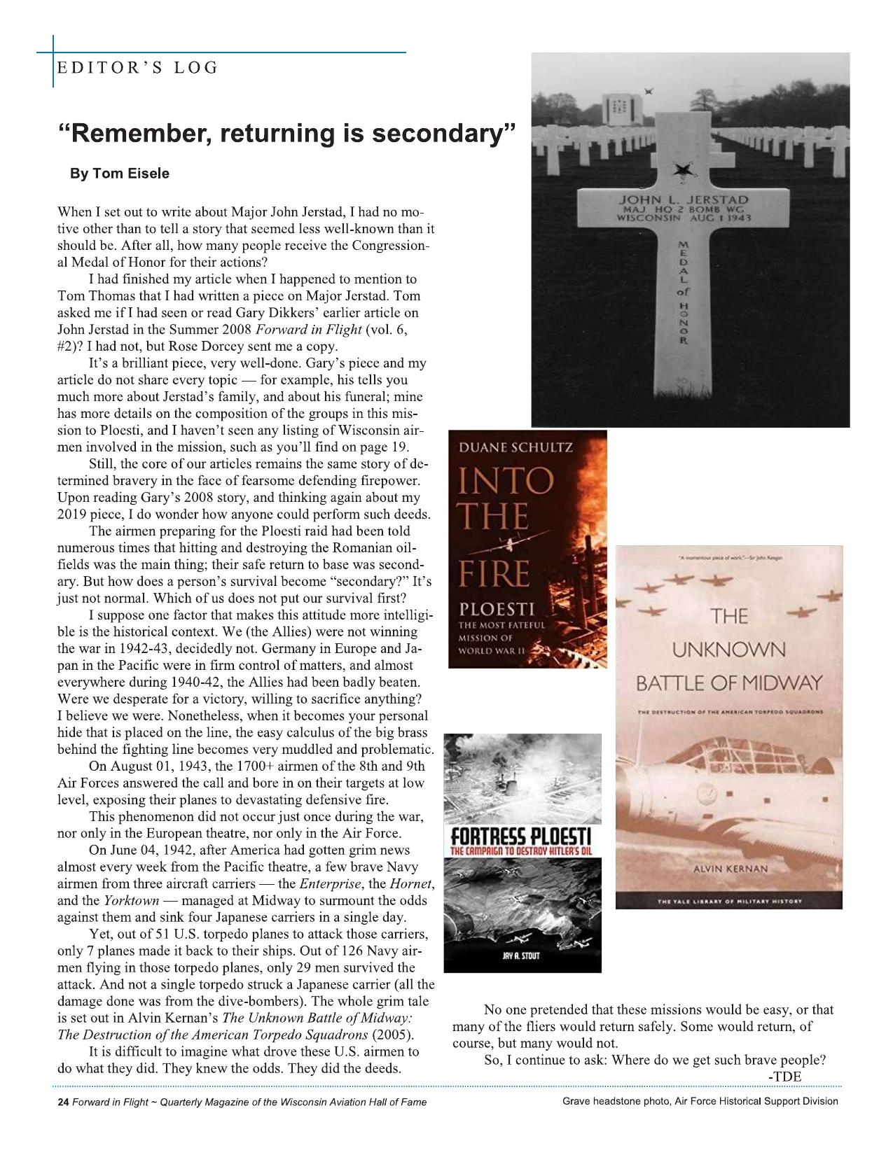 Forward in Flight - Winter 2019 -  Page26