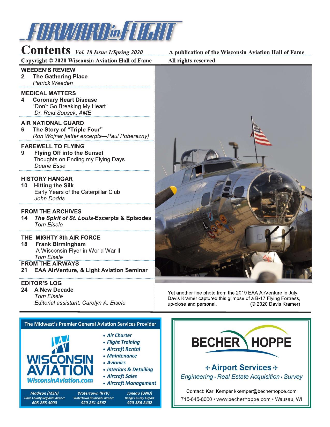 Forward in Flight - Spring 2020 -  Page2