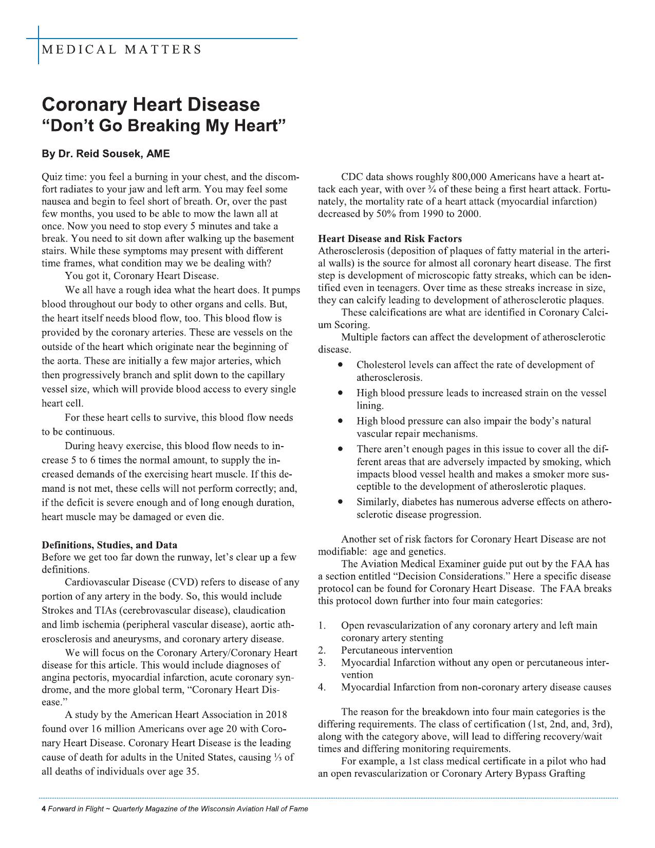 Forward in Flight - Spring 2020 -  Page6