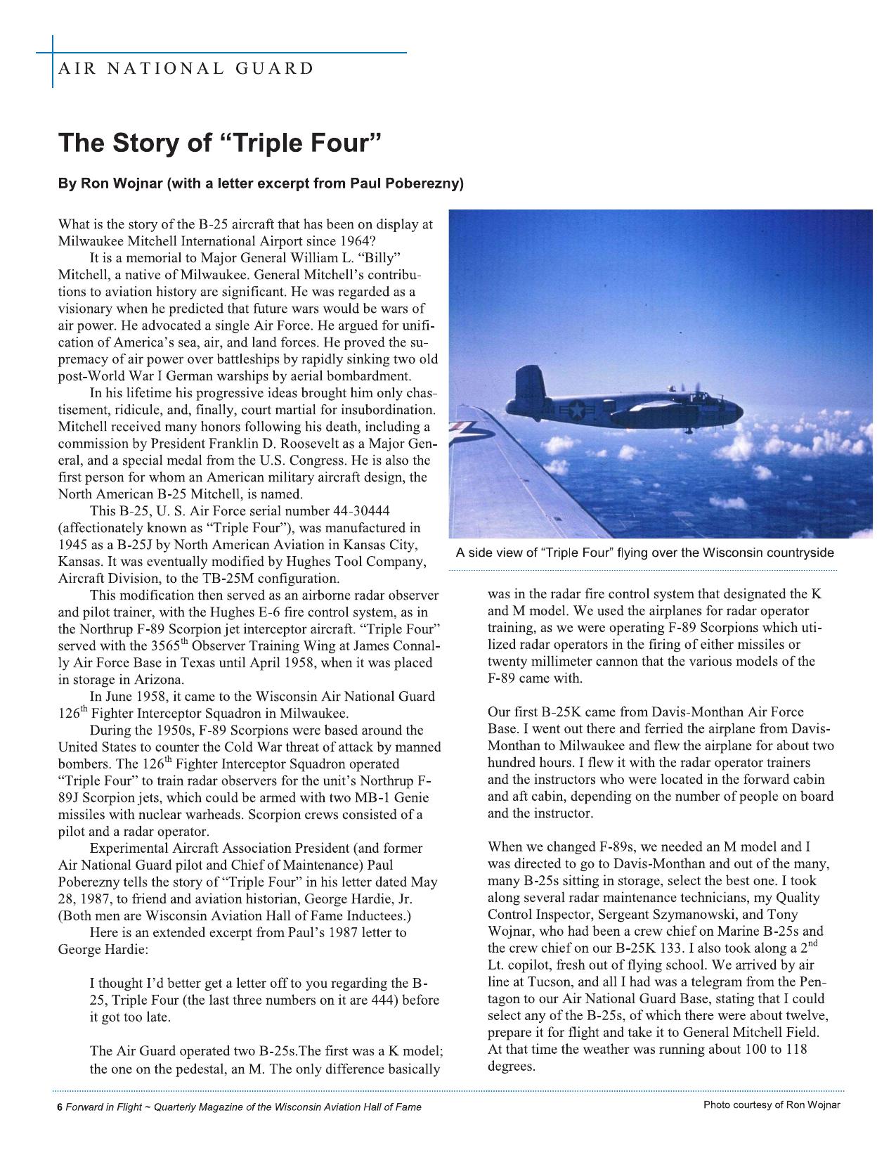 Forward in Flight - Spring 2020 -  Page8