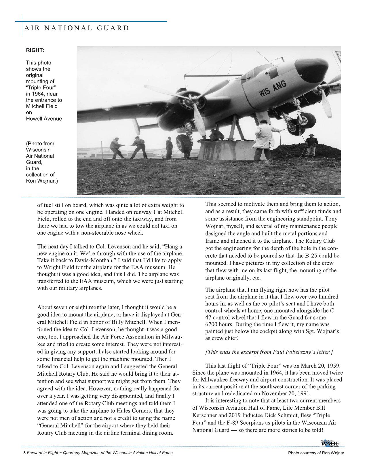 Forward in Flight - Spring 2020 -  Page10