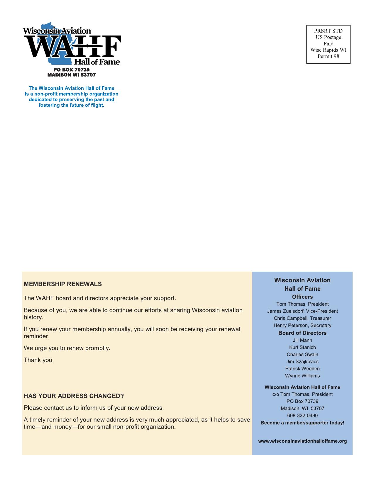 Forward in Flight - Spring 2020 -  Page28