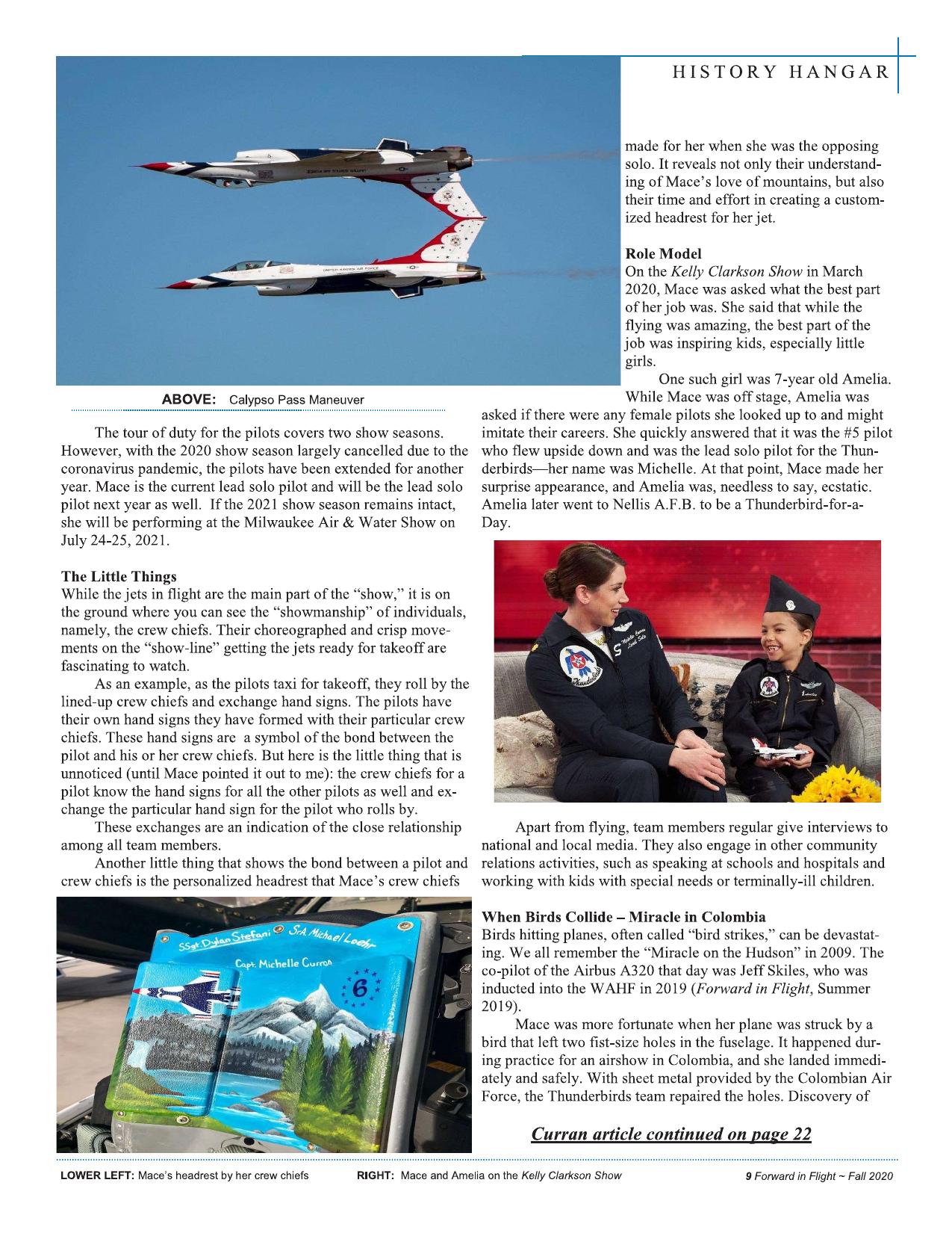 Forward in Flight - Fall 2020 -  Page11