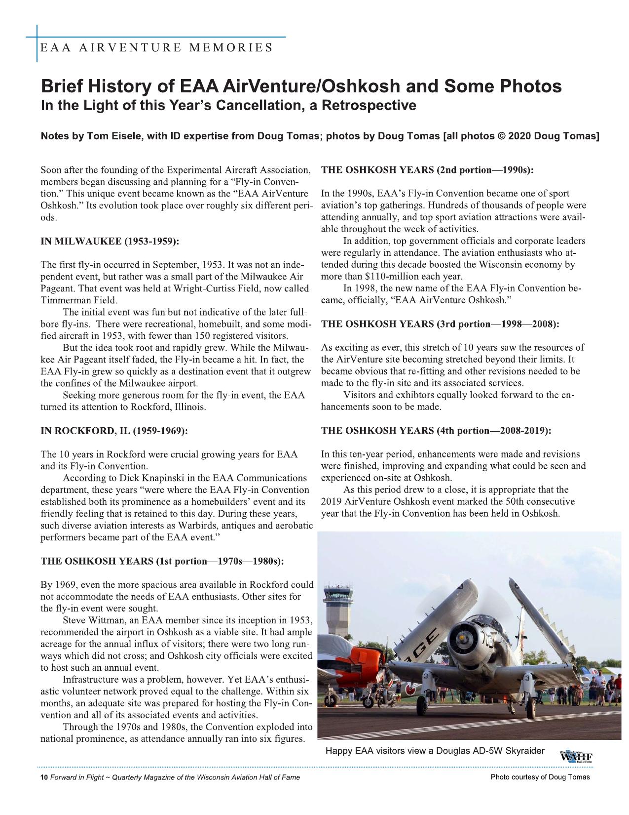 Forward in Flight - Fall 2020 -  Page12