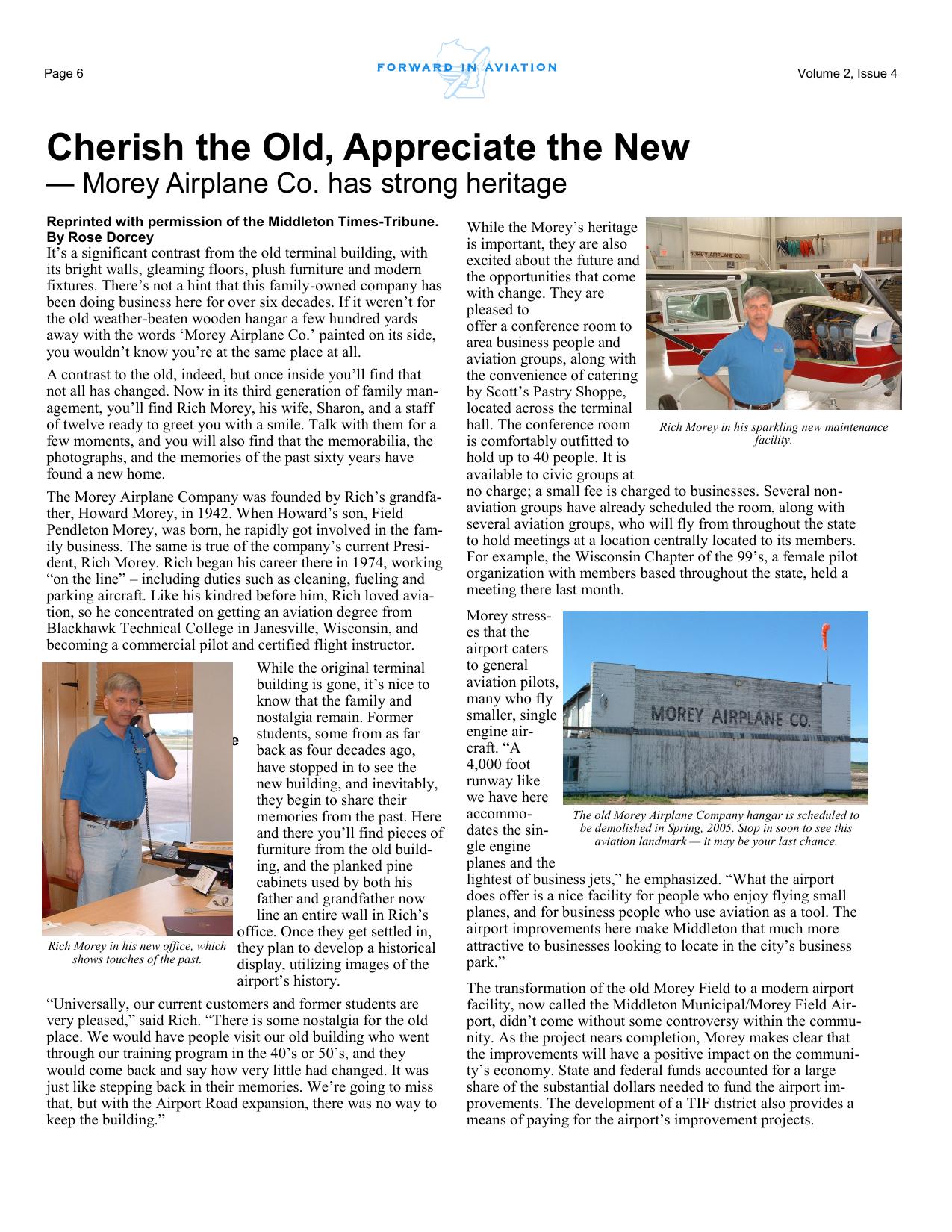 Forward in Aviation - December 2004 -  Page6