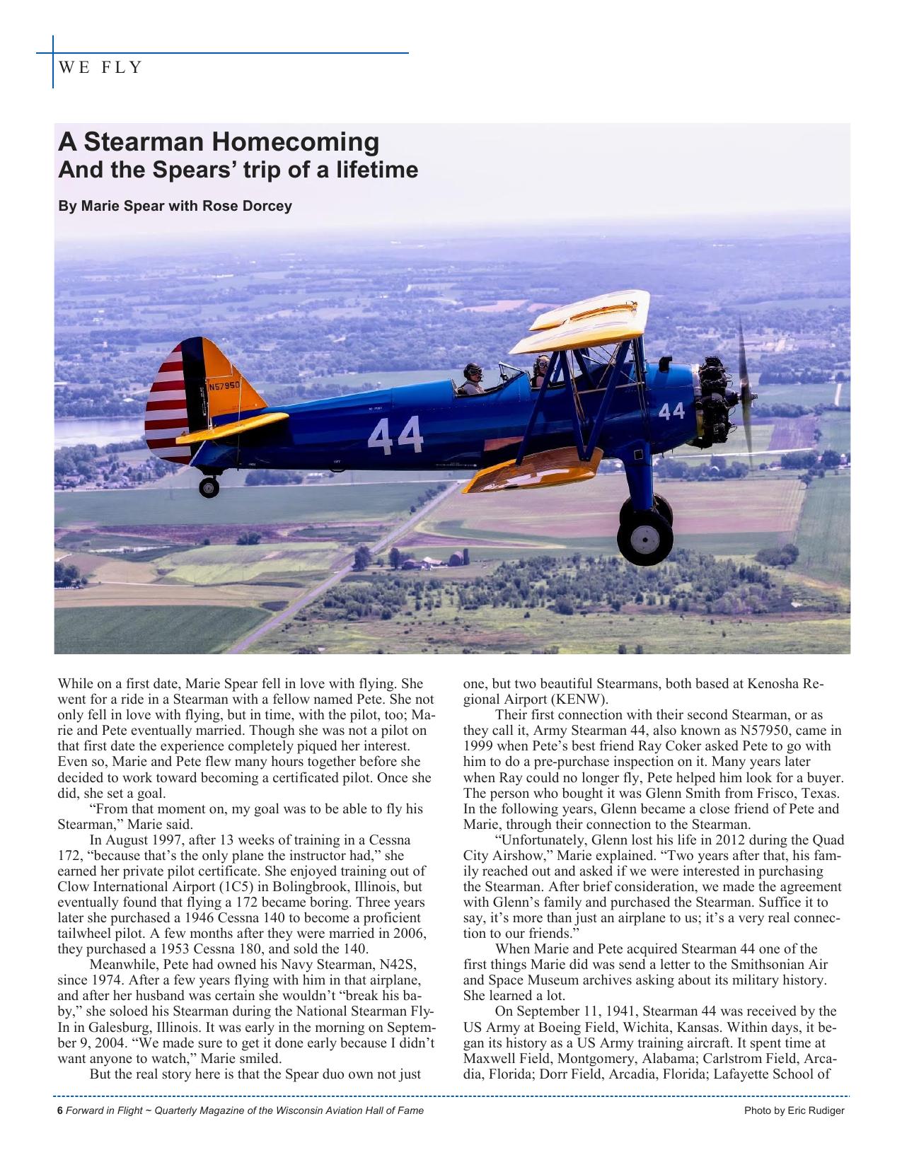 Forward in Flight - Summer 2023 -  Page8