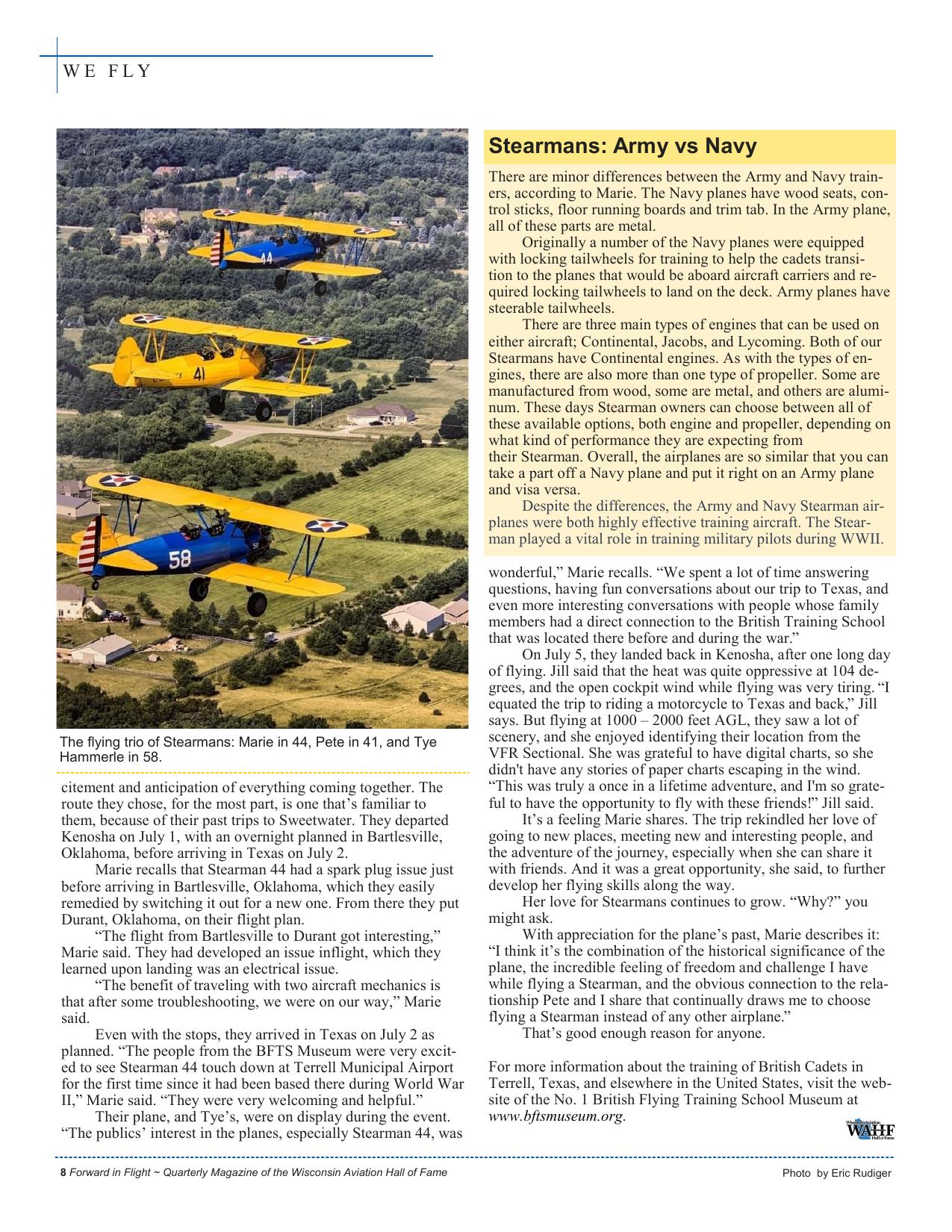 Forward in Flight - Summer 2023 -  Page10