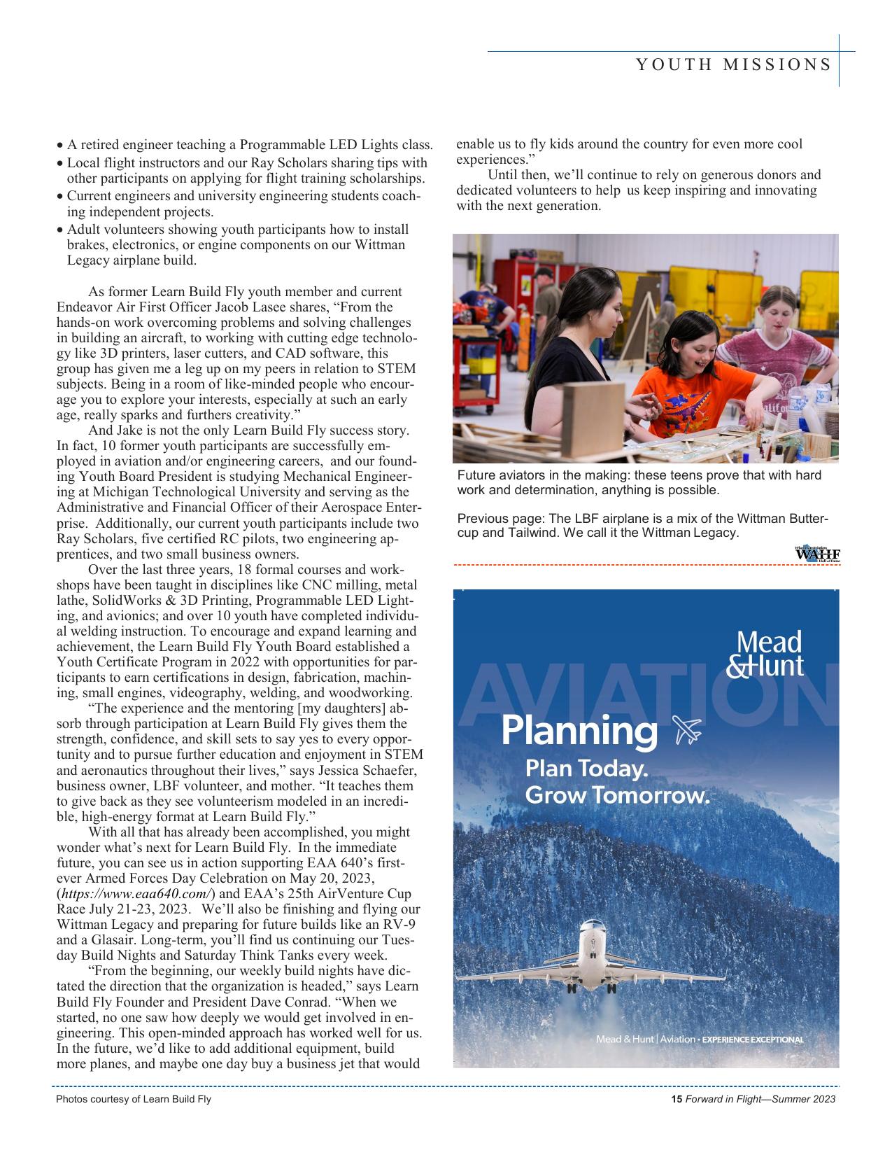 Forward in Flight - Summer 2023 -  Page17