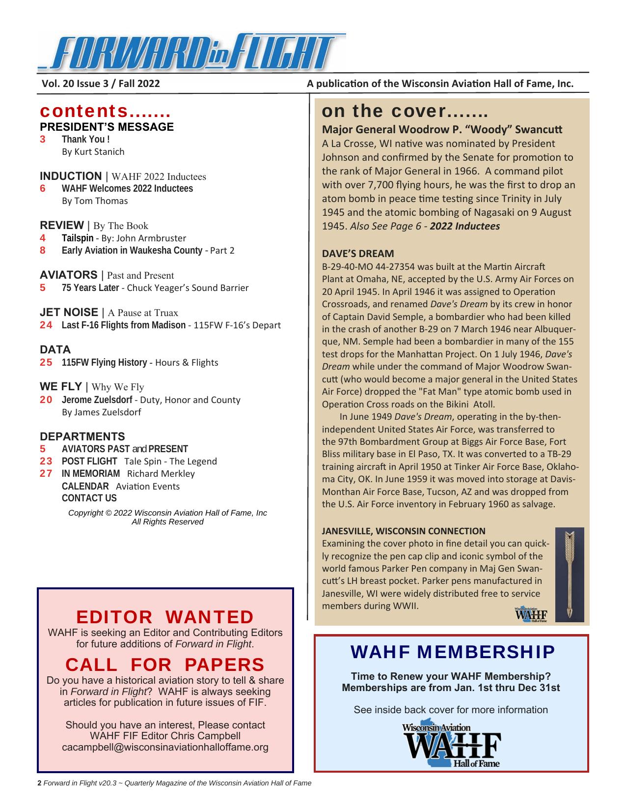 Forward in Flight - Fall 2023 -  Page2