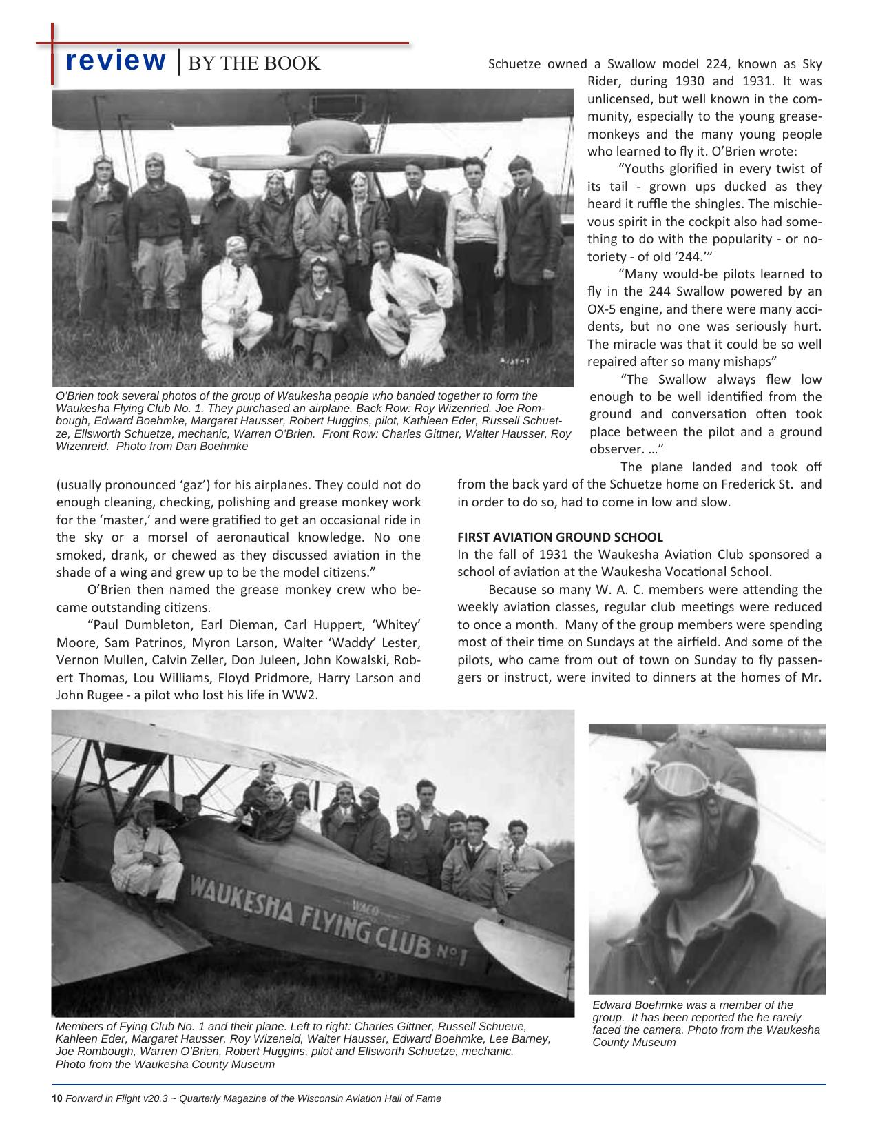 Forward in Flight - Fall 2023 -  Page10