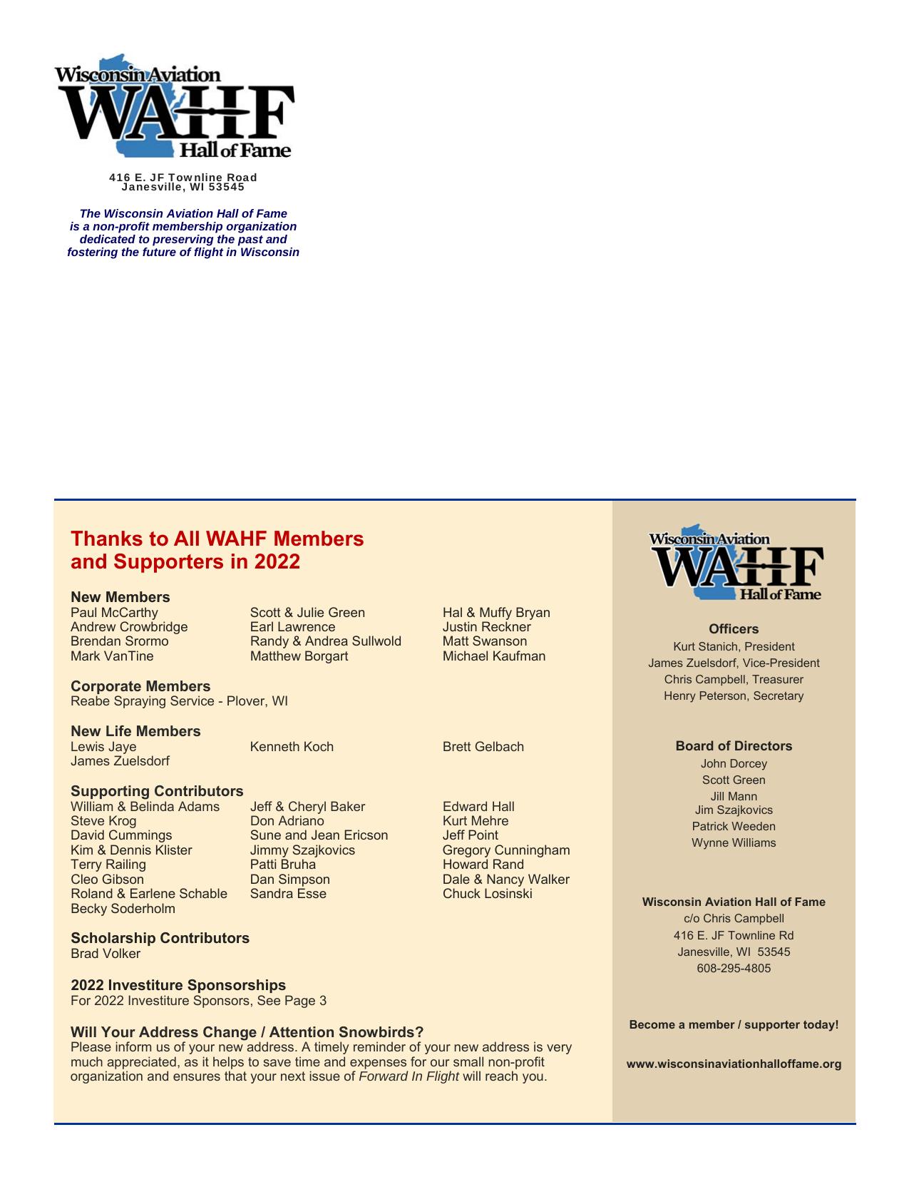 Forward in Flight - Fall 2023 -  Page28