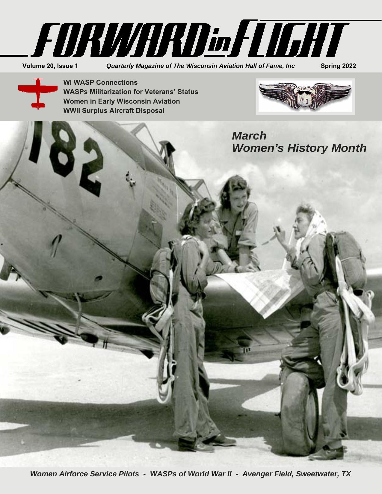 Forward in Flight - Spring 2022 -  Page1