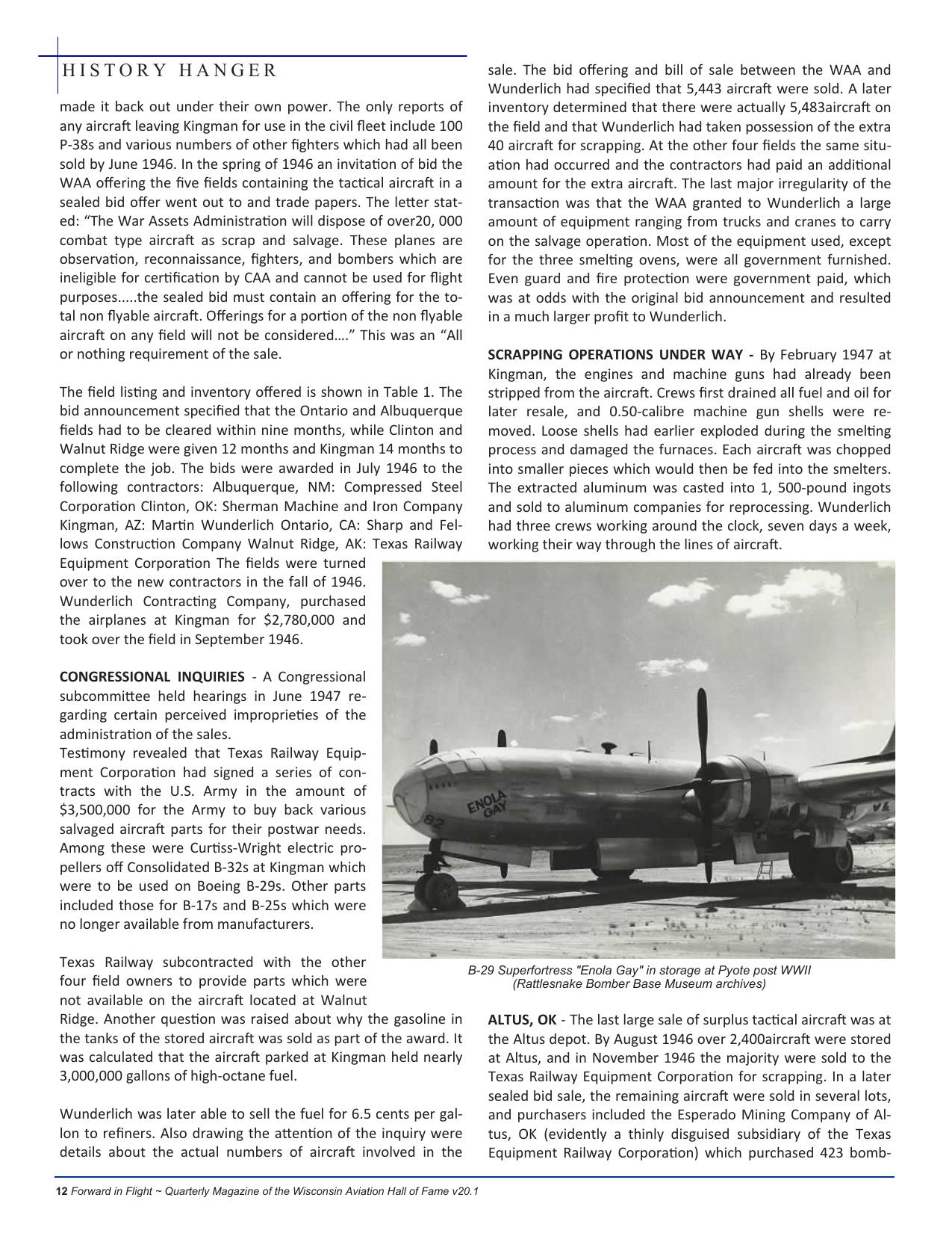 Forward in Flight - Spring 2022 -  Page12