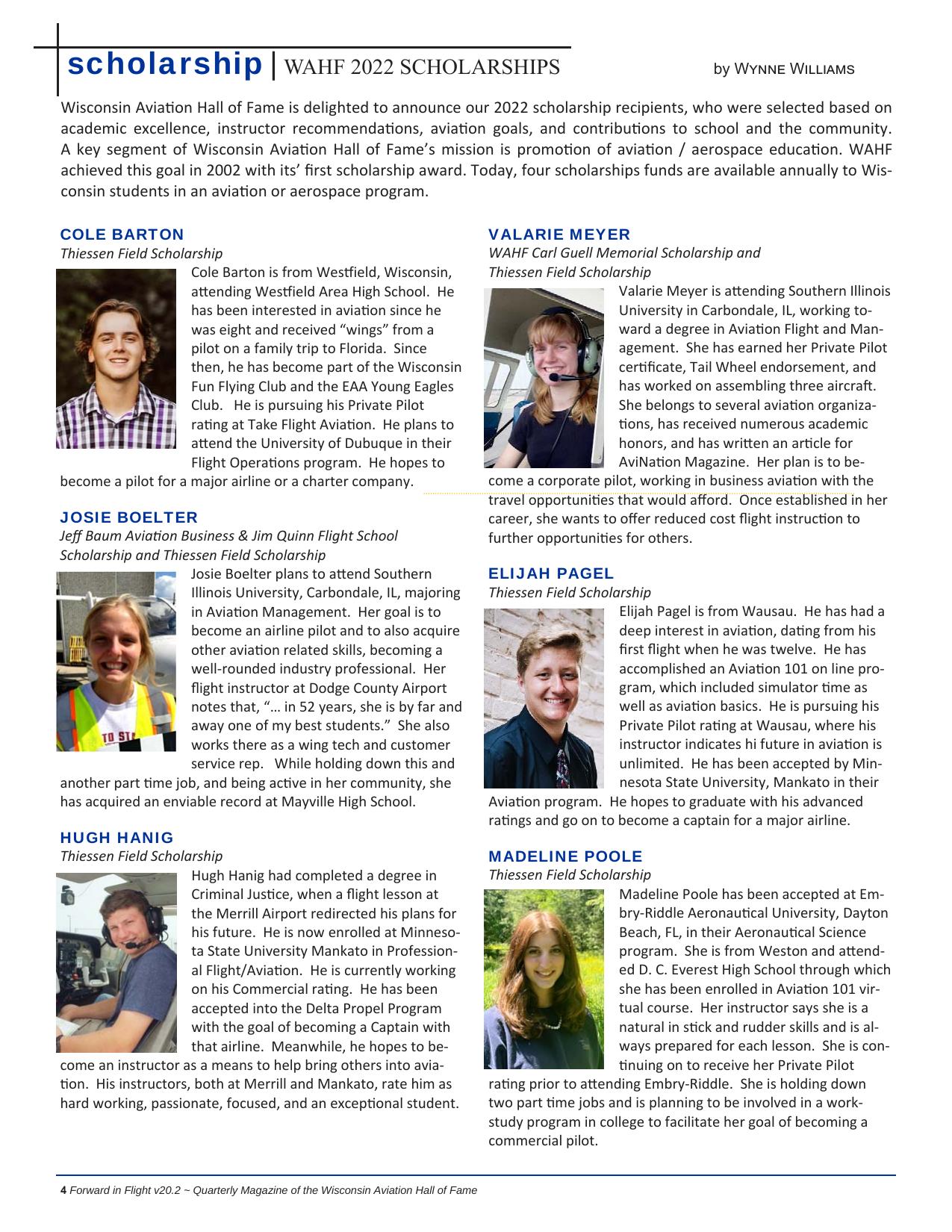 Forward in Flight - Summer 2022 -  Page4