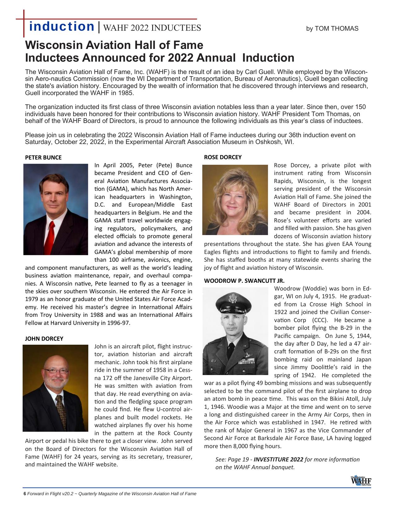 Forward in Flight - Summer 2022 -  Page6