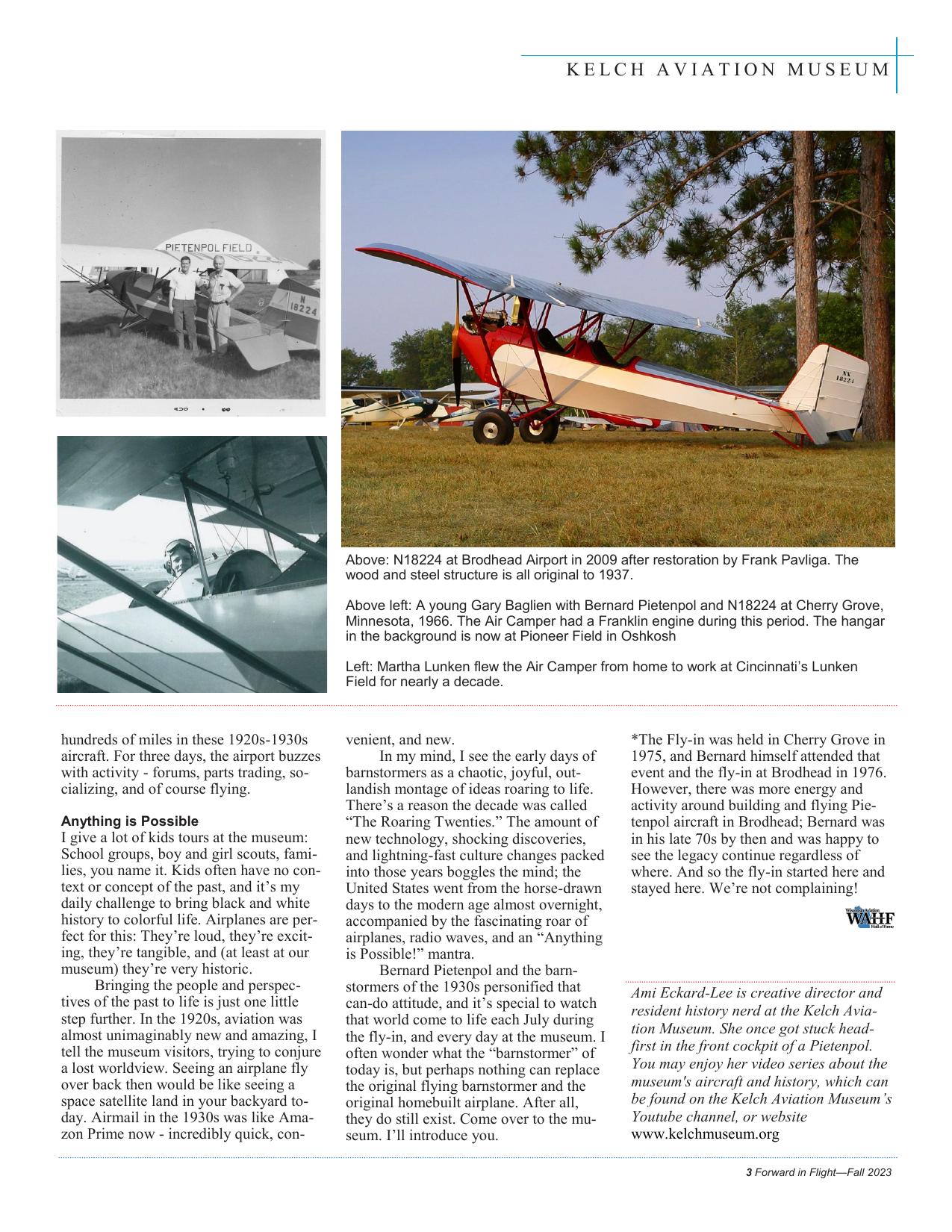 Fall 2023 - Forward in Flight -  Page5