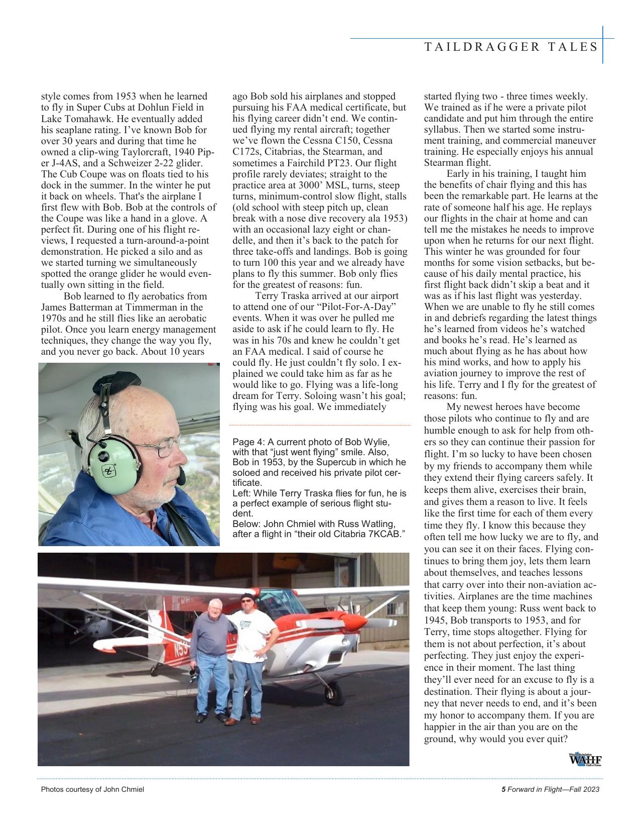 Fall 2023 - Forward in Flight -  Page7