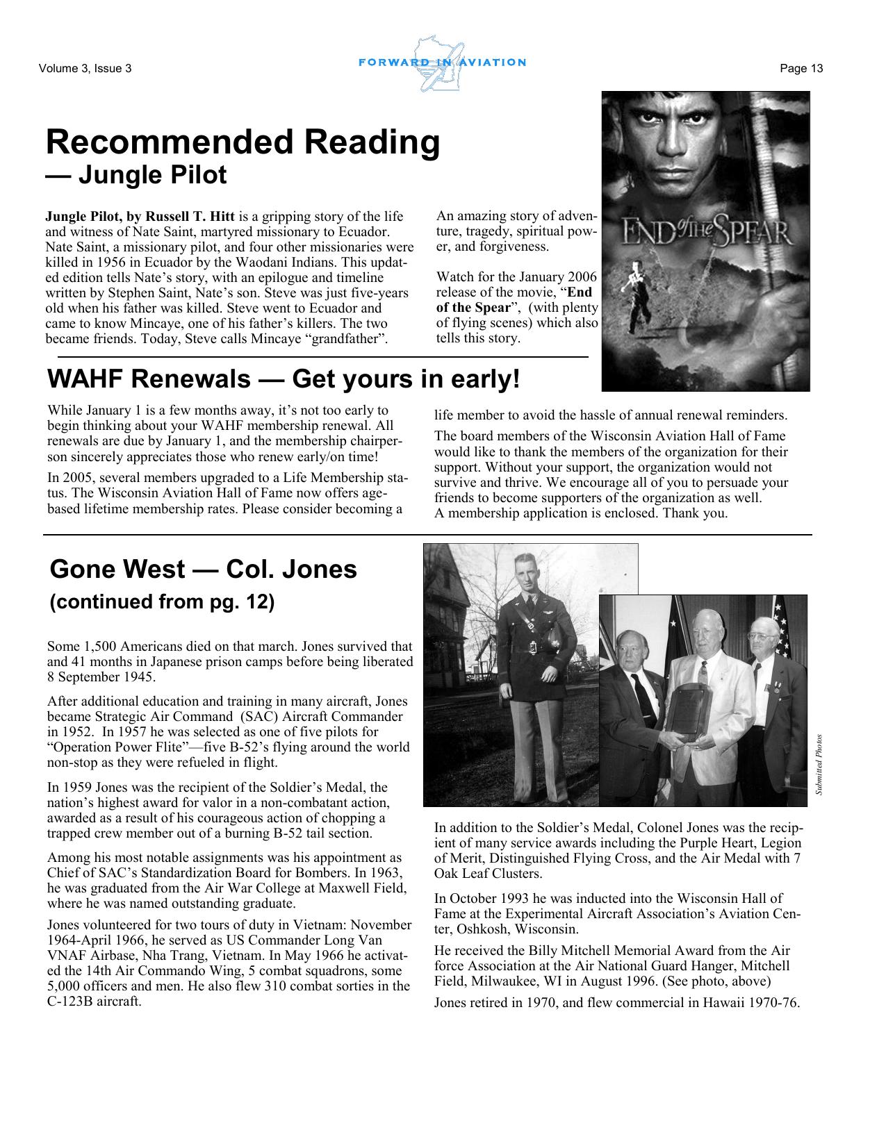 Forward in Flight Fall 2005 -  Page13