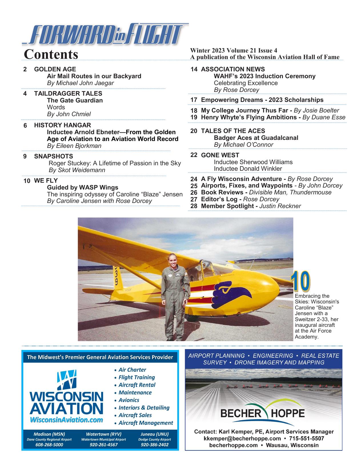 Forward in Flight - Winter 2023 -  Page2