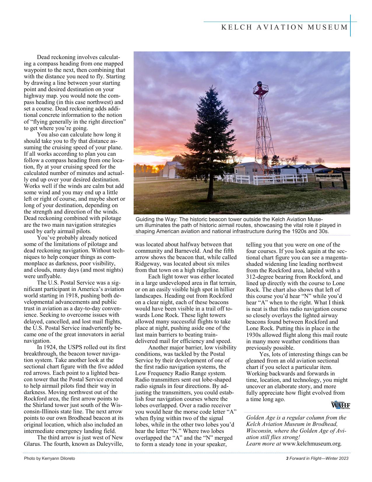 Forward in Flight - Winter 2023 -  Page5