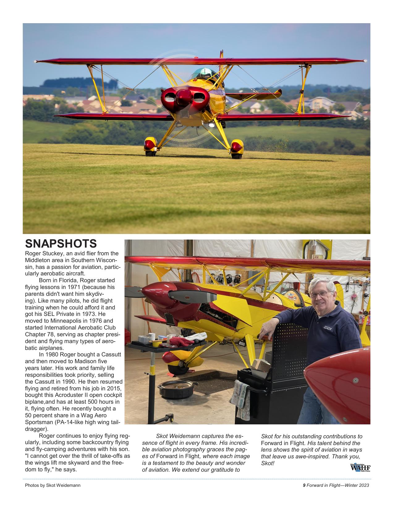 Forward in Flight - Winter 2023 -  Page11