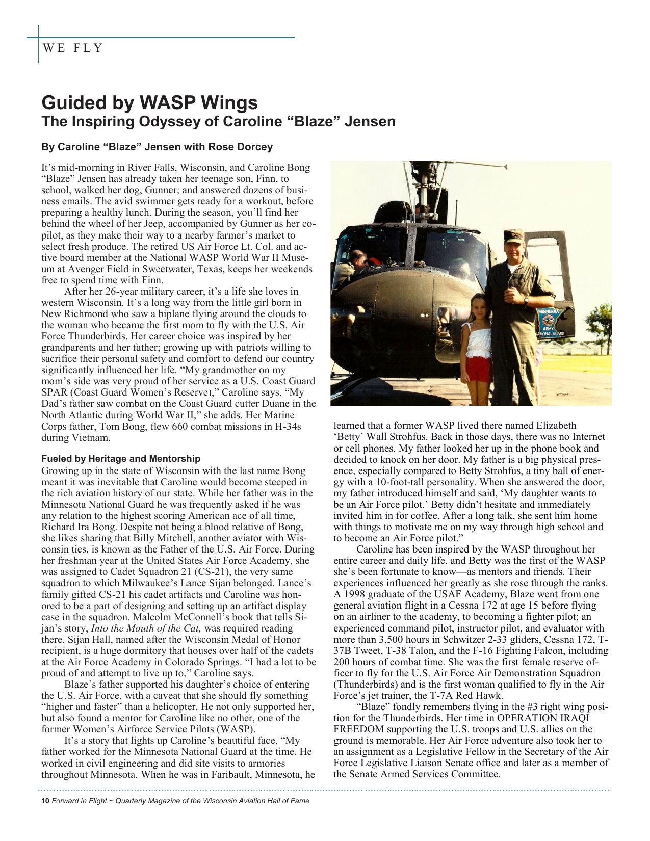 Forward in Flight - Winter 2023 -  Page12