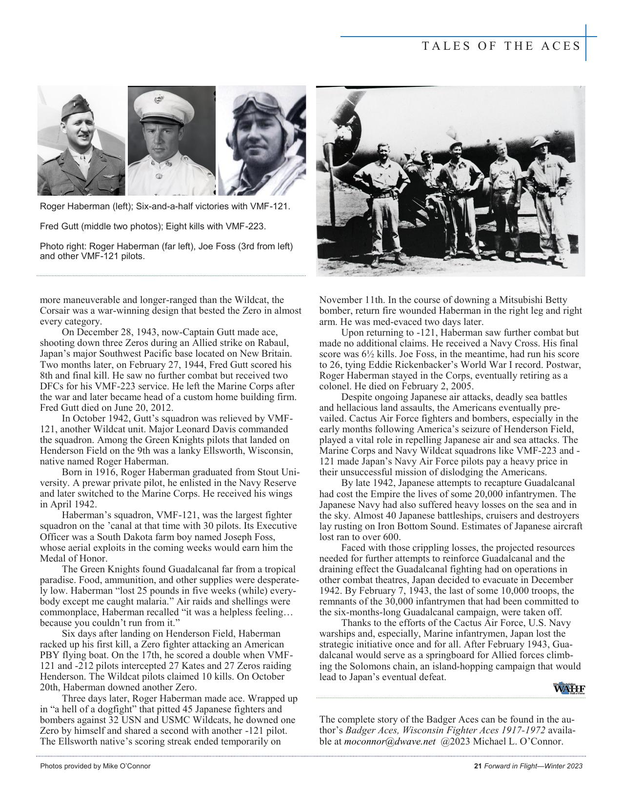 Forward in Flight - Winter 2023 -  Page23