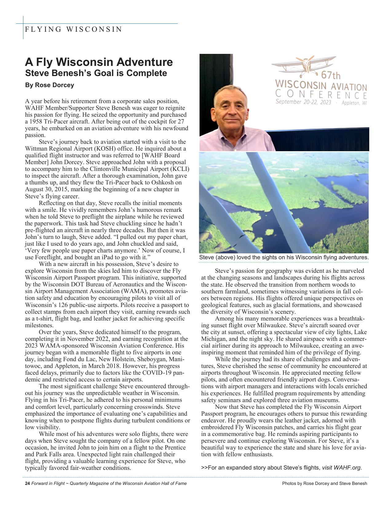 Forward in Flight - Winter 2023 -  Page26