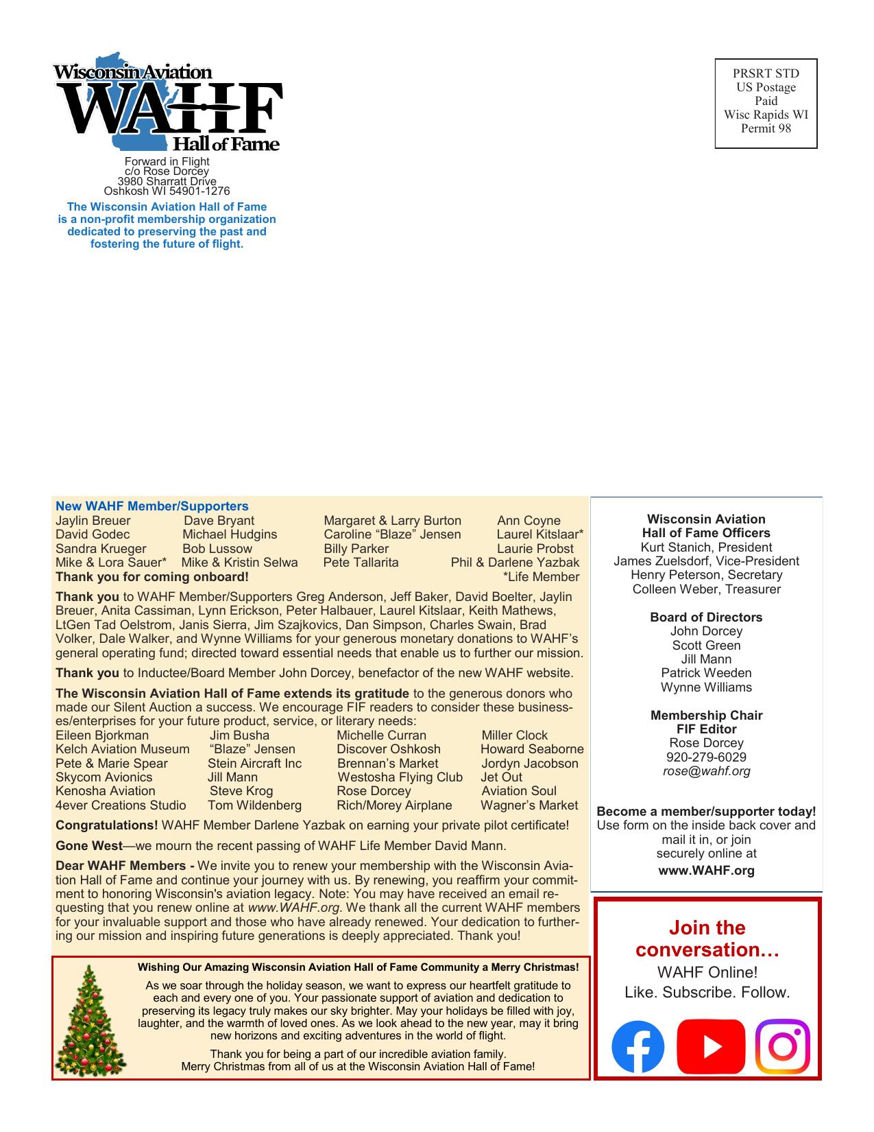 Forward in Flight - Winter 2023 -  Page32