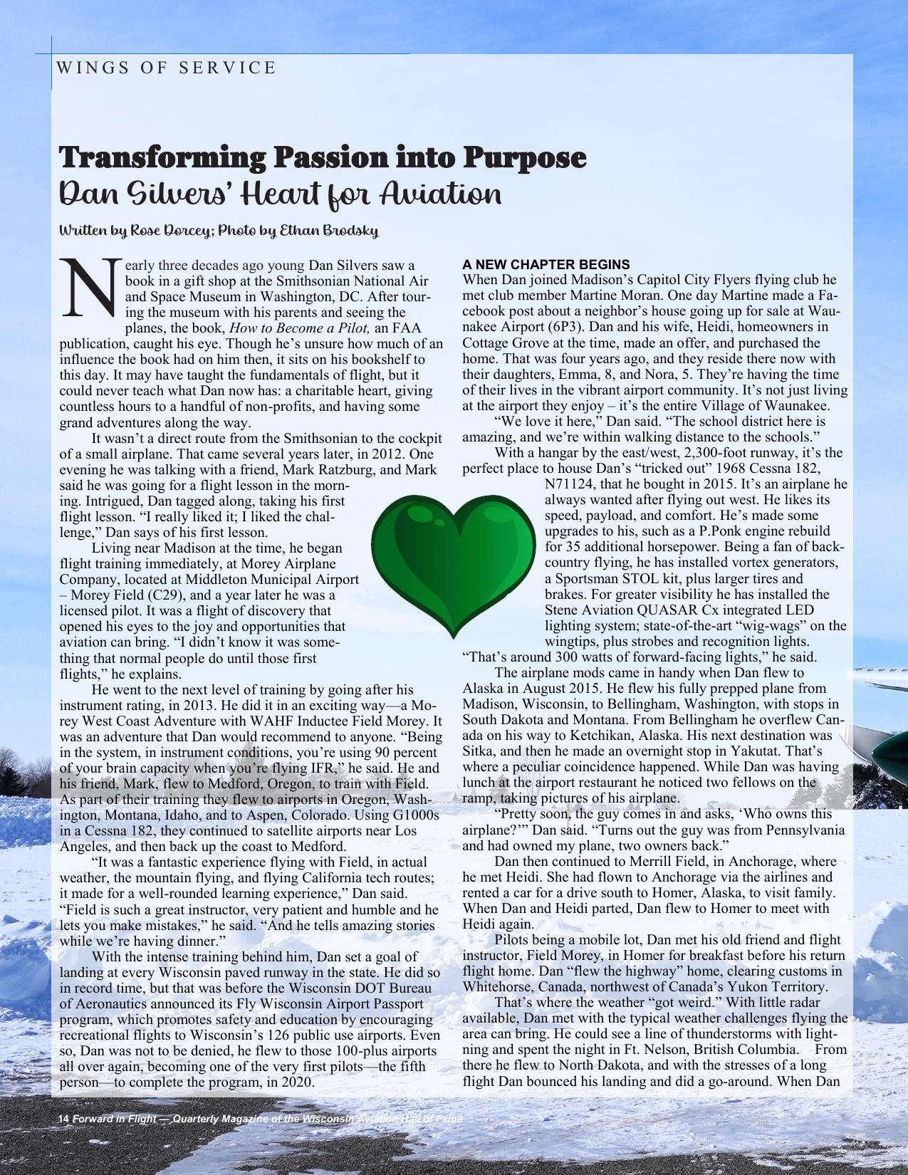 Forward in Flight - Spring 2024 -  Page16