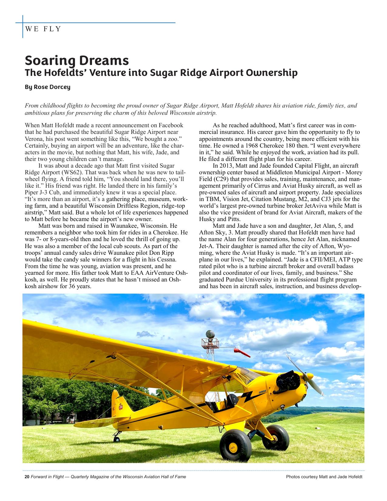 Forward in Flight - Spring 2024 -  Page22