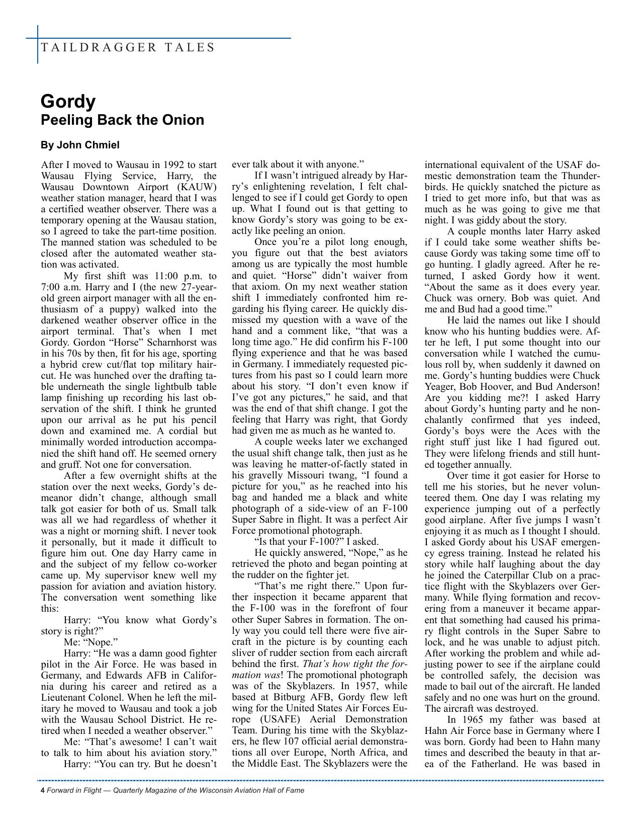 Forward in Flight - Summer 2024 -  Page6