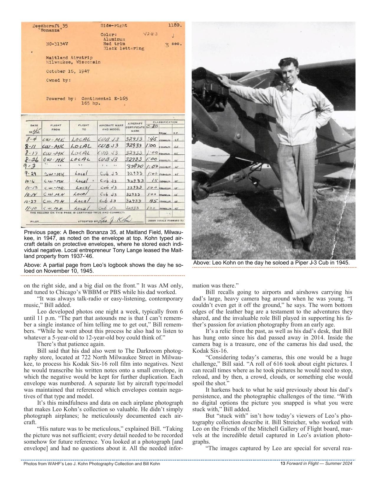 Forward in Flight - Summer 2024 -  Page15