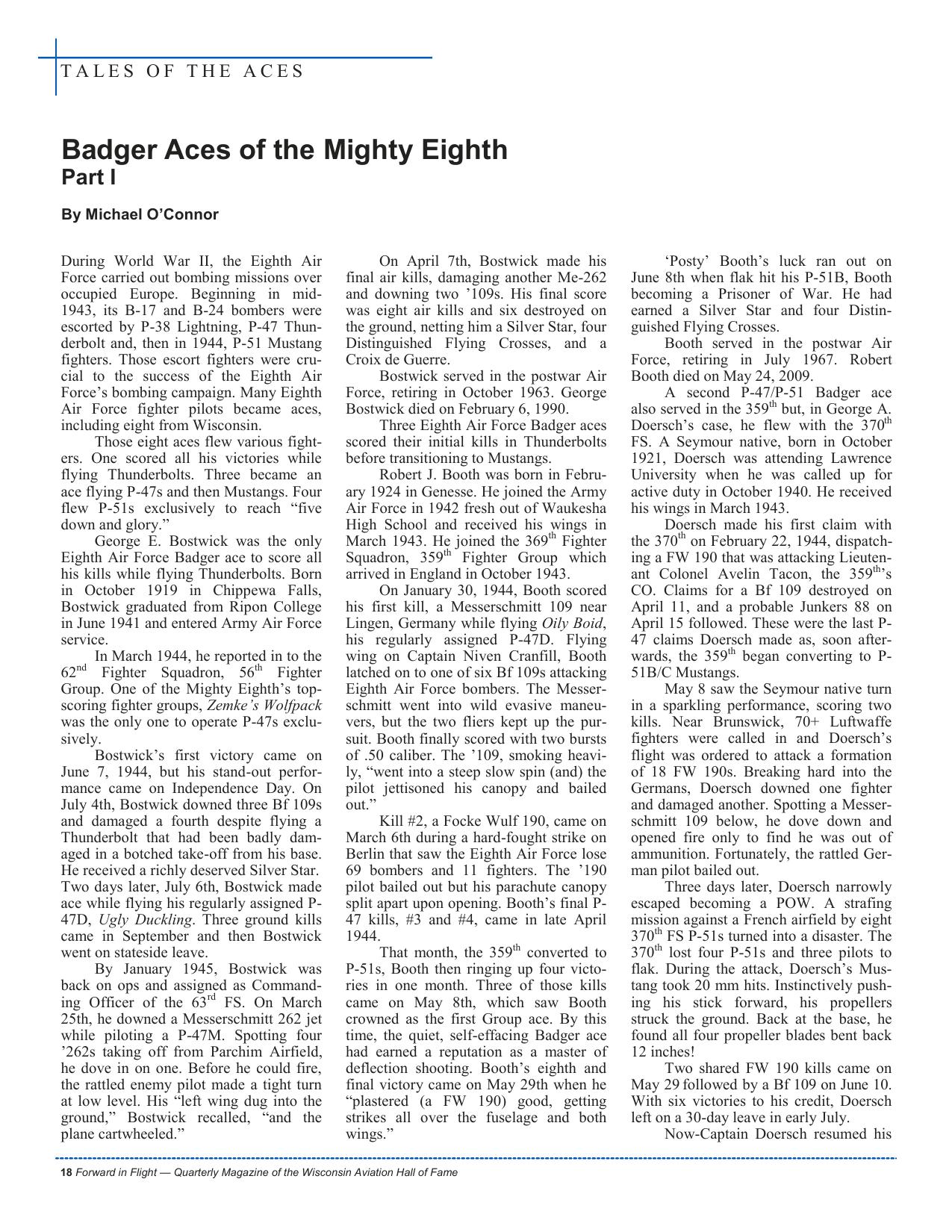 Forward in Flight - Summer 2024 -  Page20