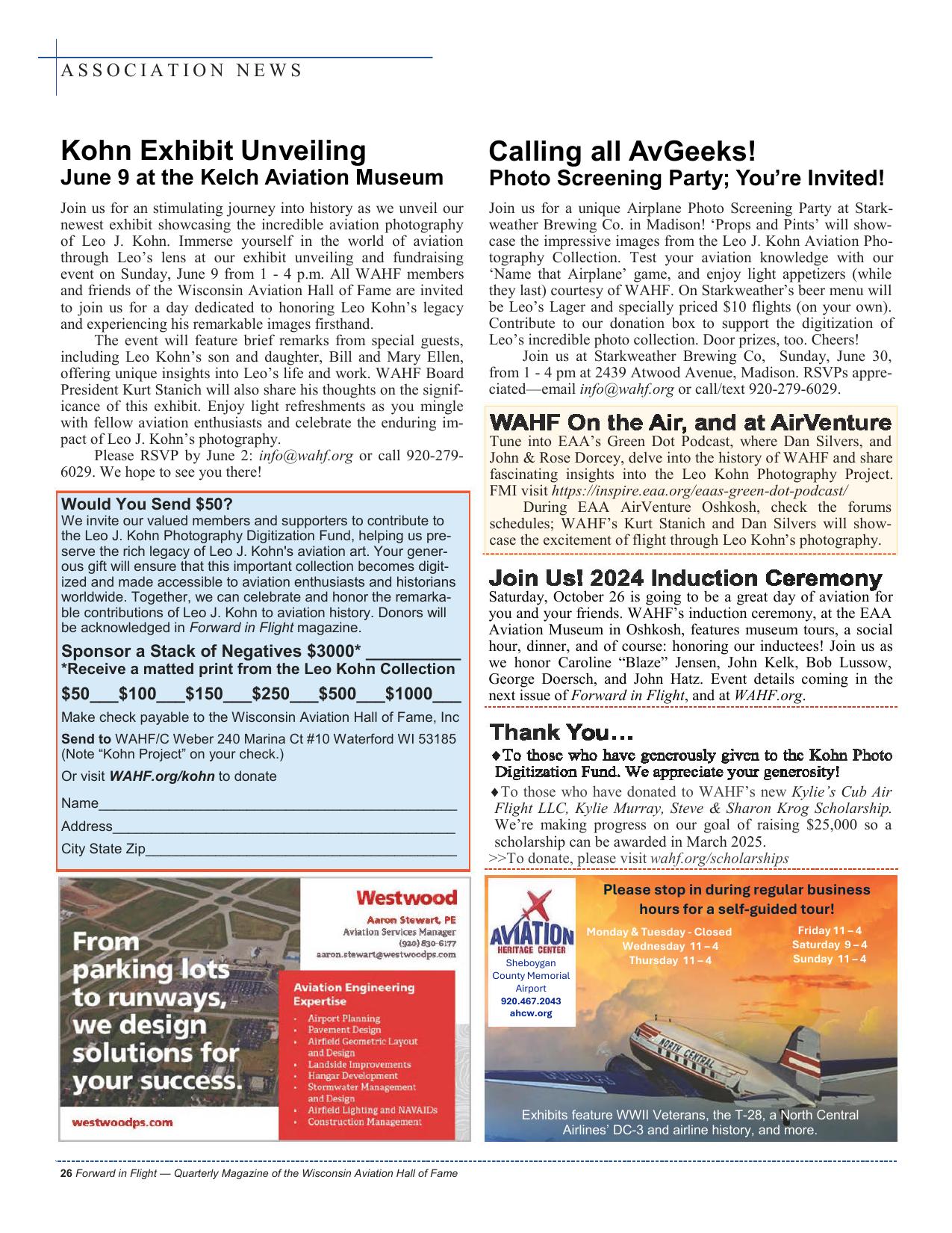 Forward in Flight - Summer 2024 -  Page28