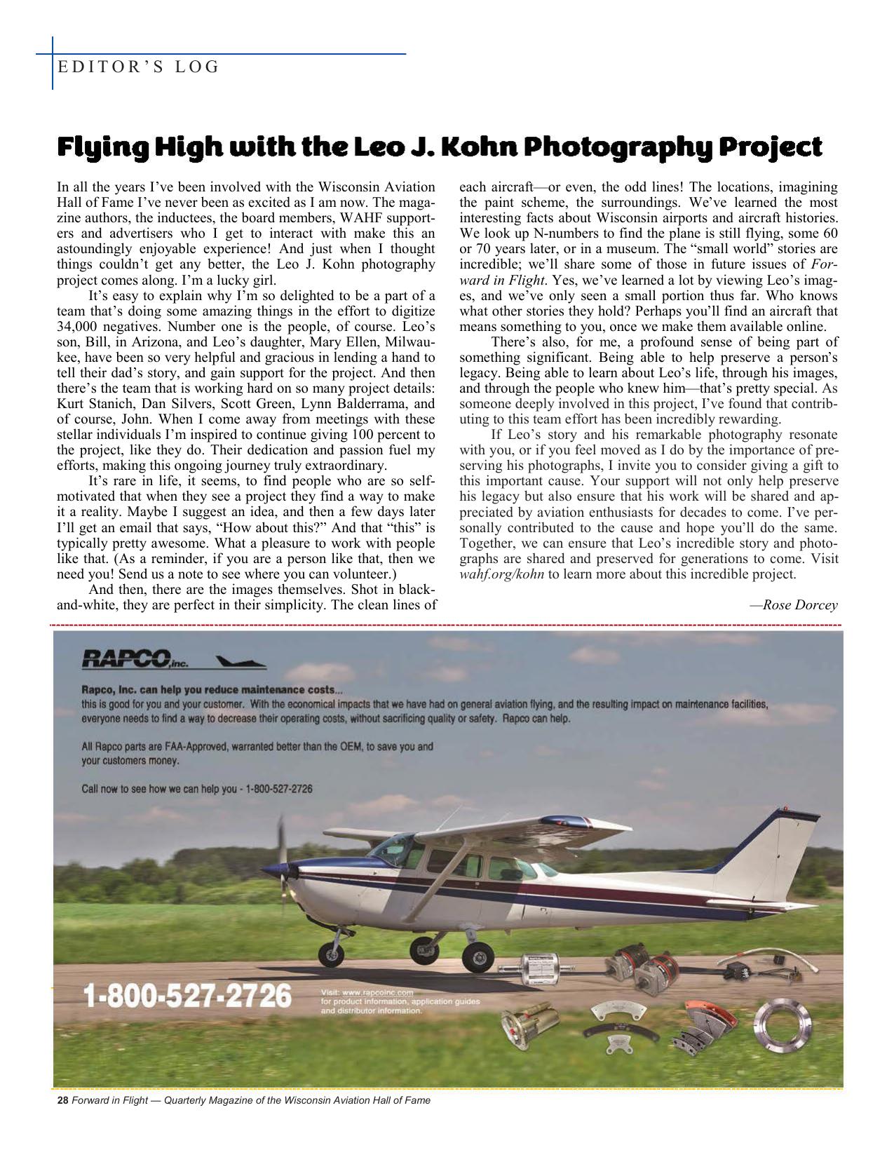 Forward in Flight - Summer 2024 -  Page30