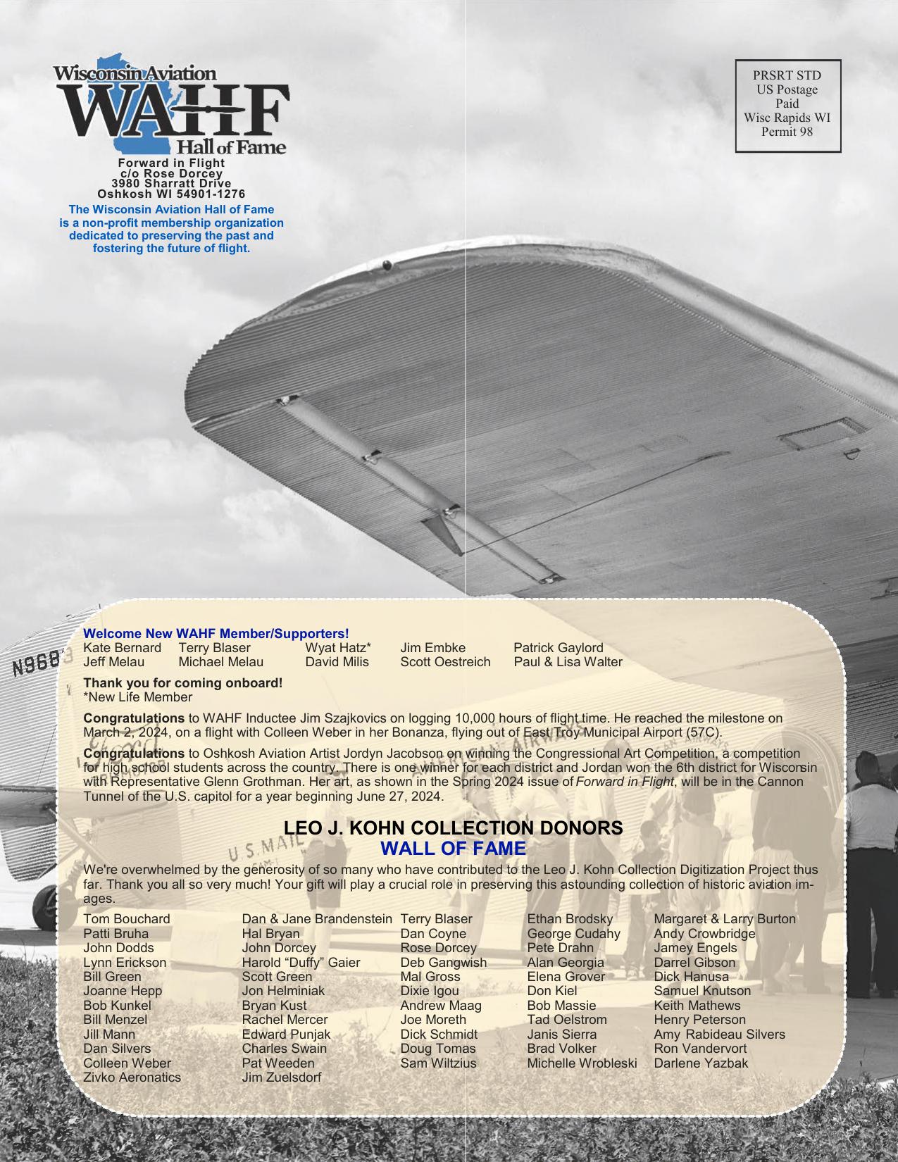 Forward in Flight - Summer 2024 -  Page32