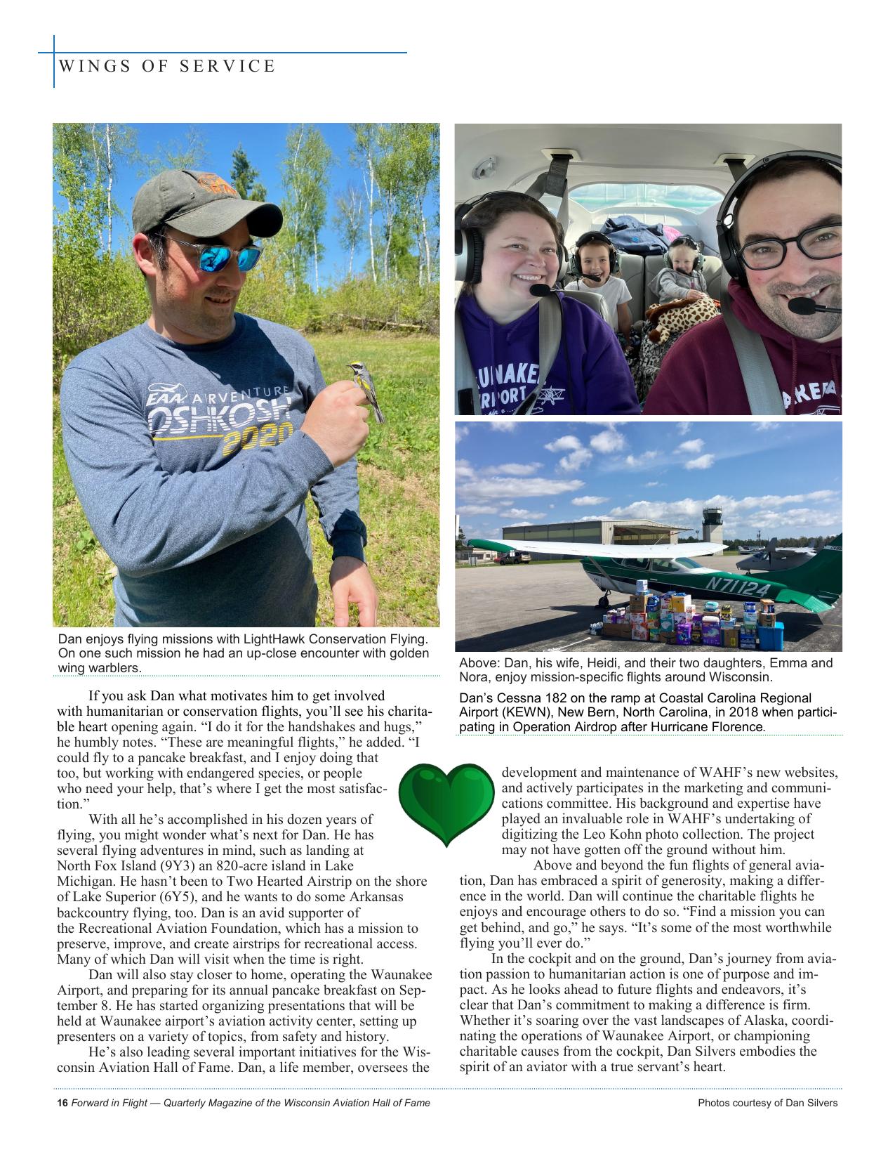 Forward in Flight - Spring 2024 -  Page18