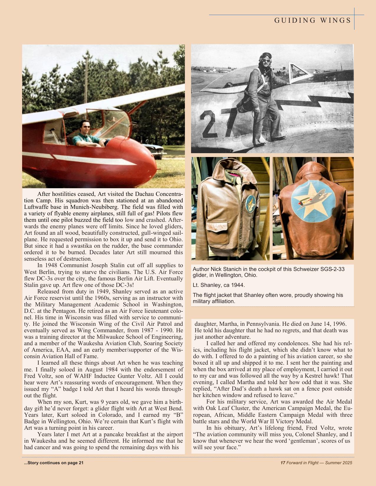 Forward in Flight - Summer 2025 -  Page19