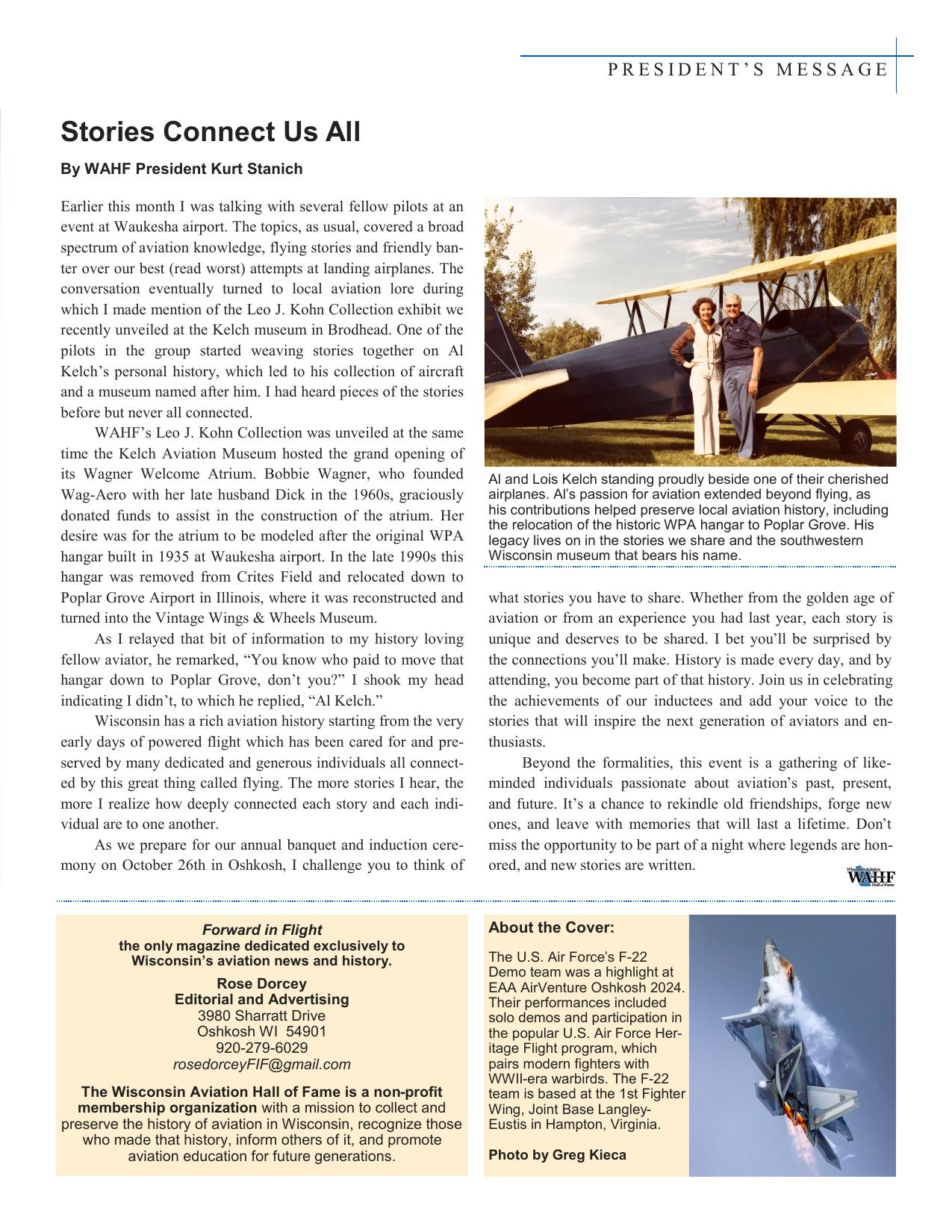 Forward in Flight - Fall 2024 -  Page3