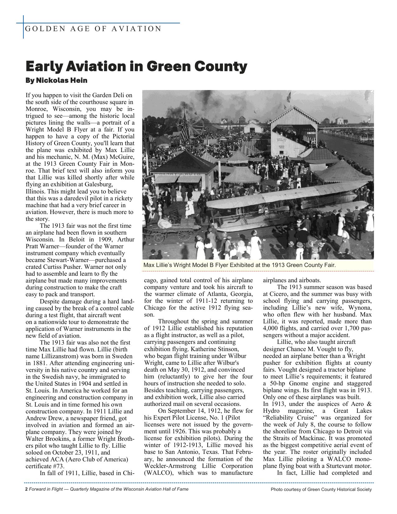 Forward in Flight - Fall 2024 -  Page4