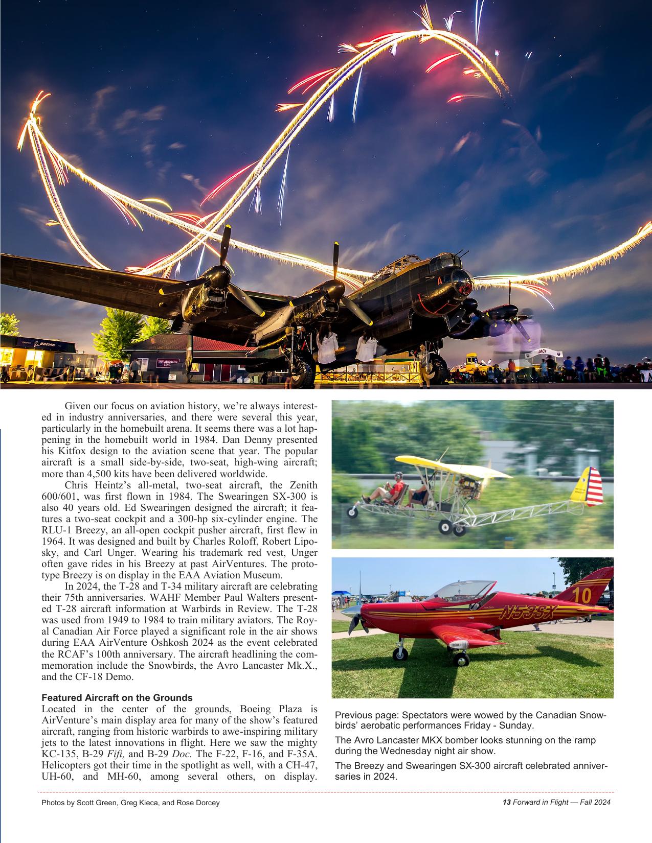 Forward in Flight - Fall 2024 -  Page15