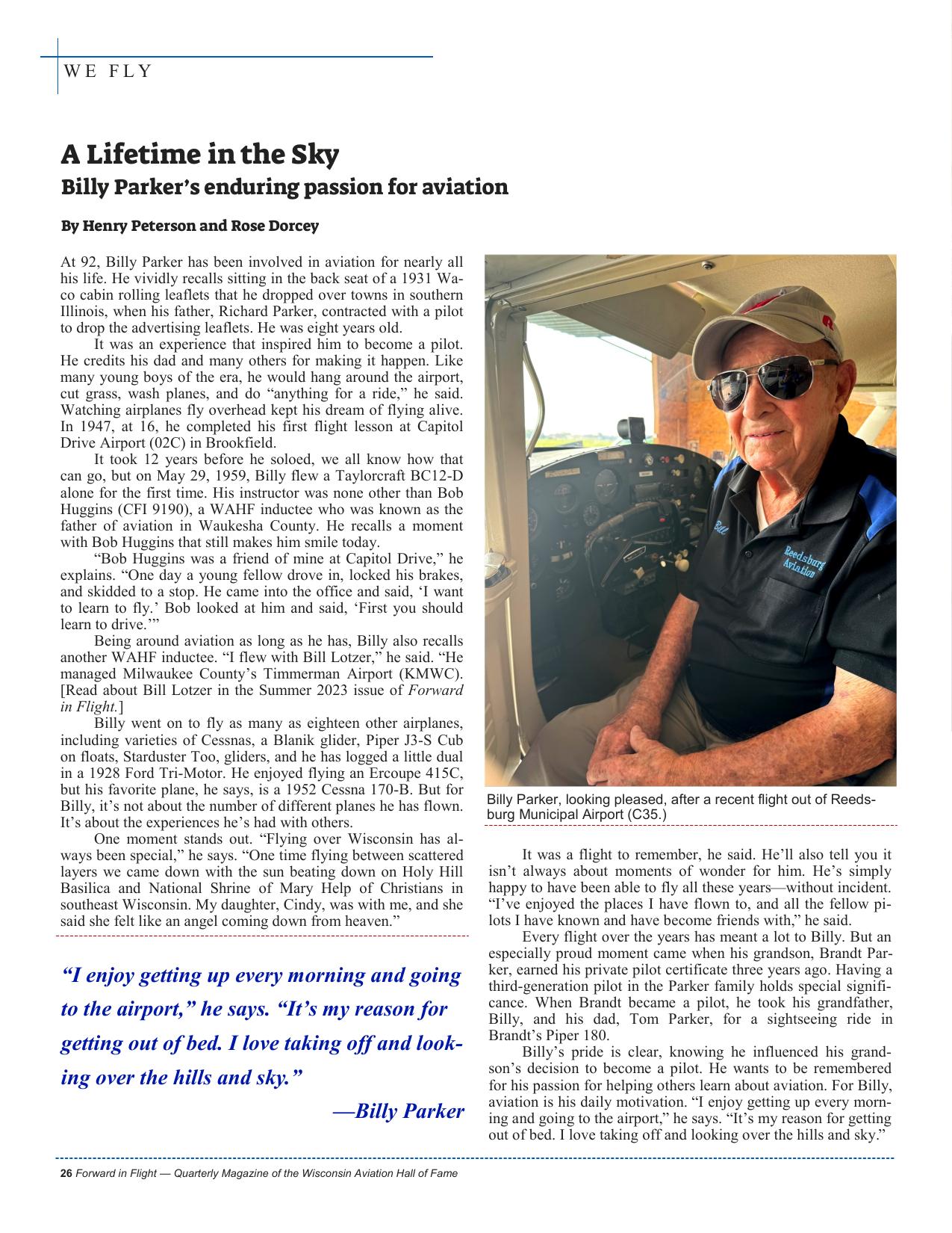 Forward in Flight - Fall 2024 -  Page28