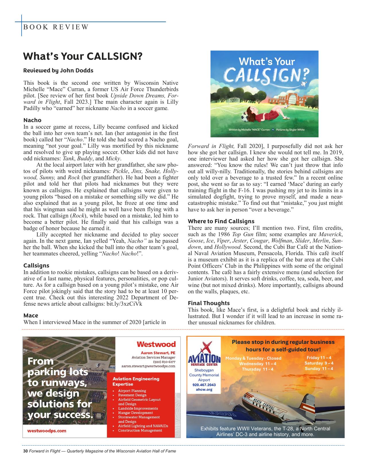 Forward in Flight - Fall 2024 -  Page32