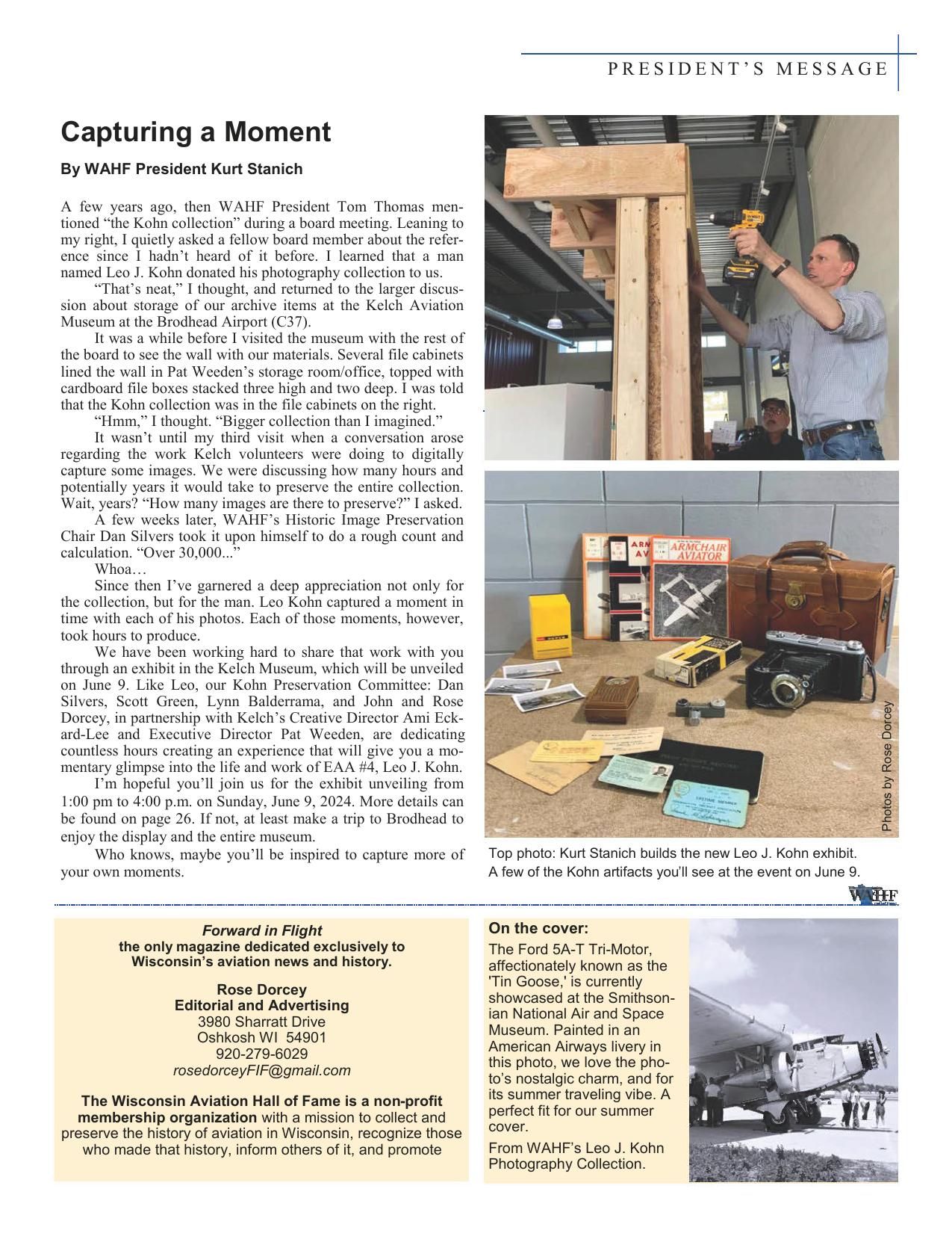 Forward in Flight - Summer 2024 -  Page3