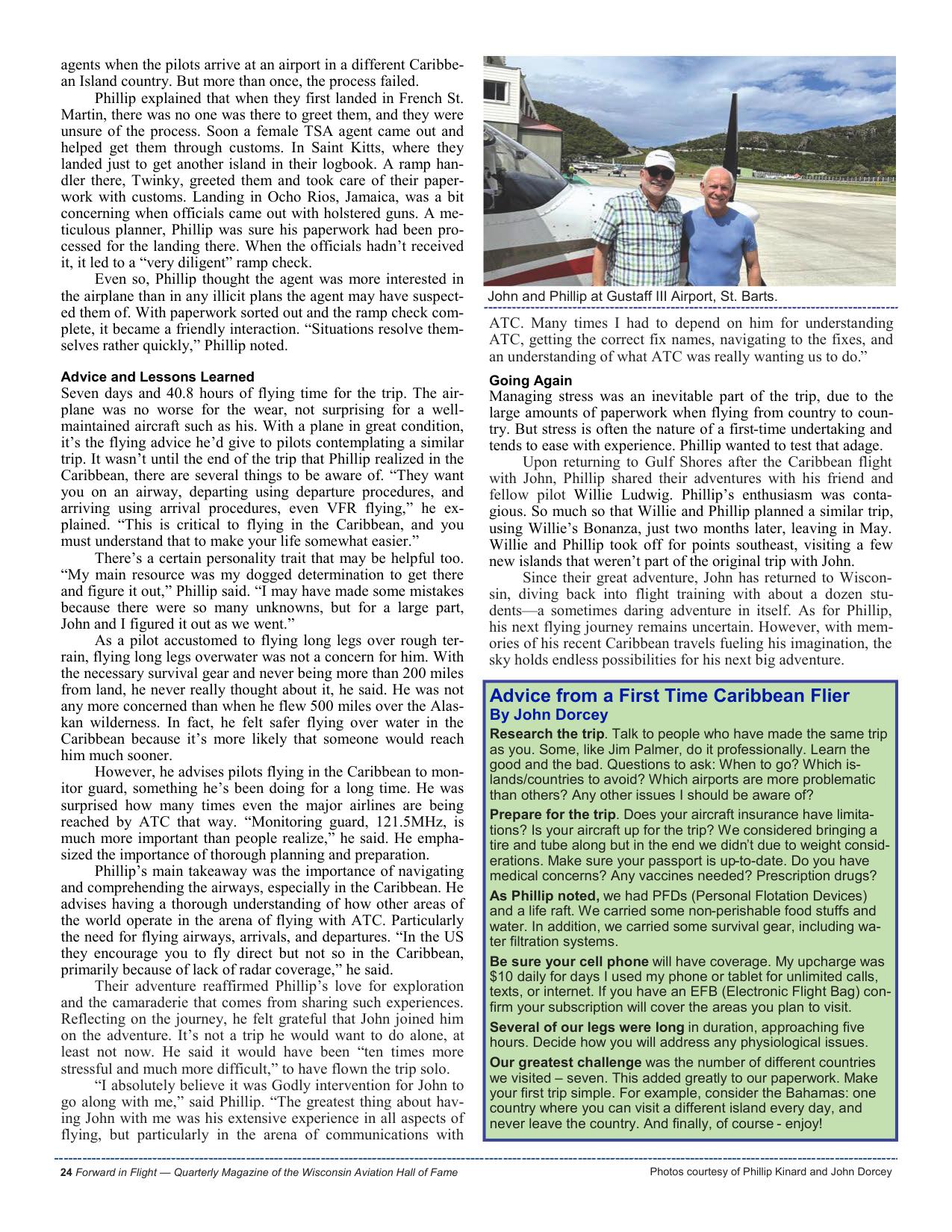 Forward in Flight - Summer 2024 -  Page26