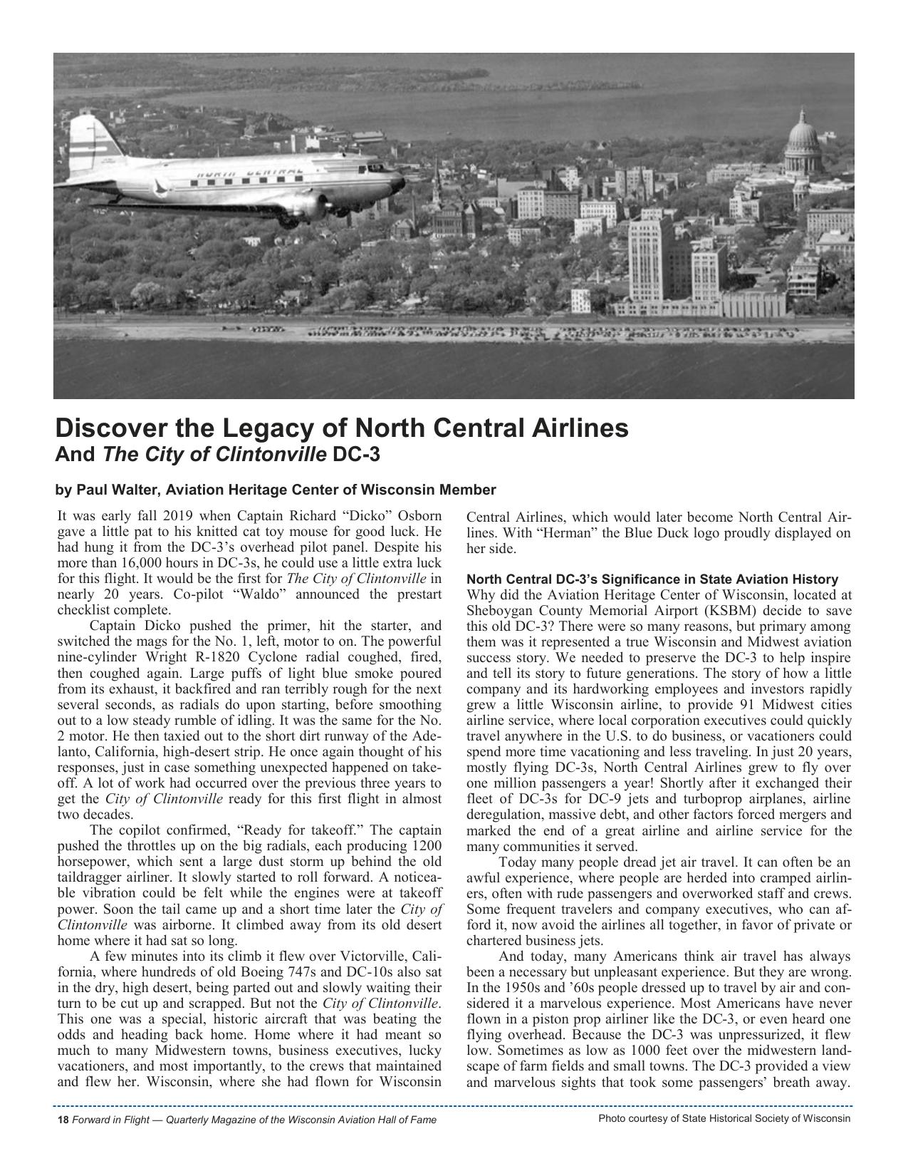 Forward in Flight - Fall 2024 -  Page20