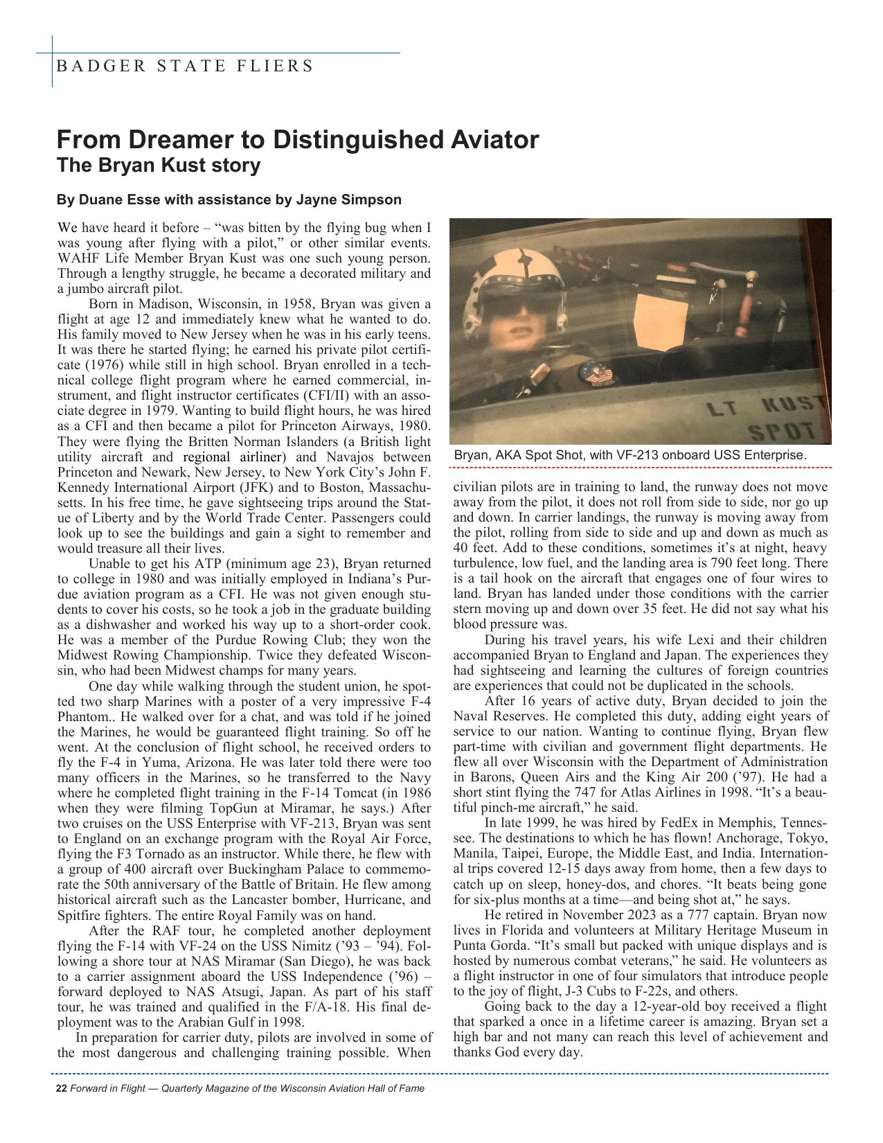 Forward in Flight - Fall 2024 -  Page24